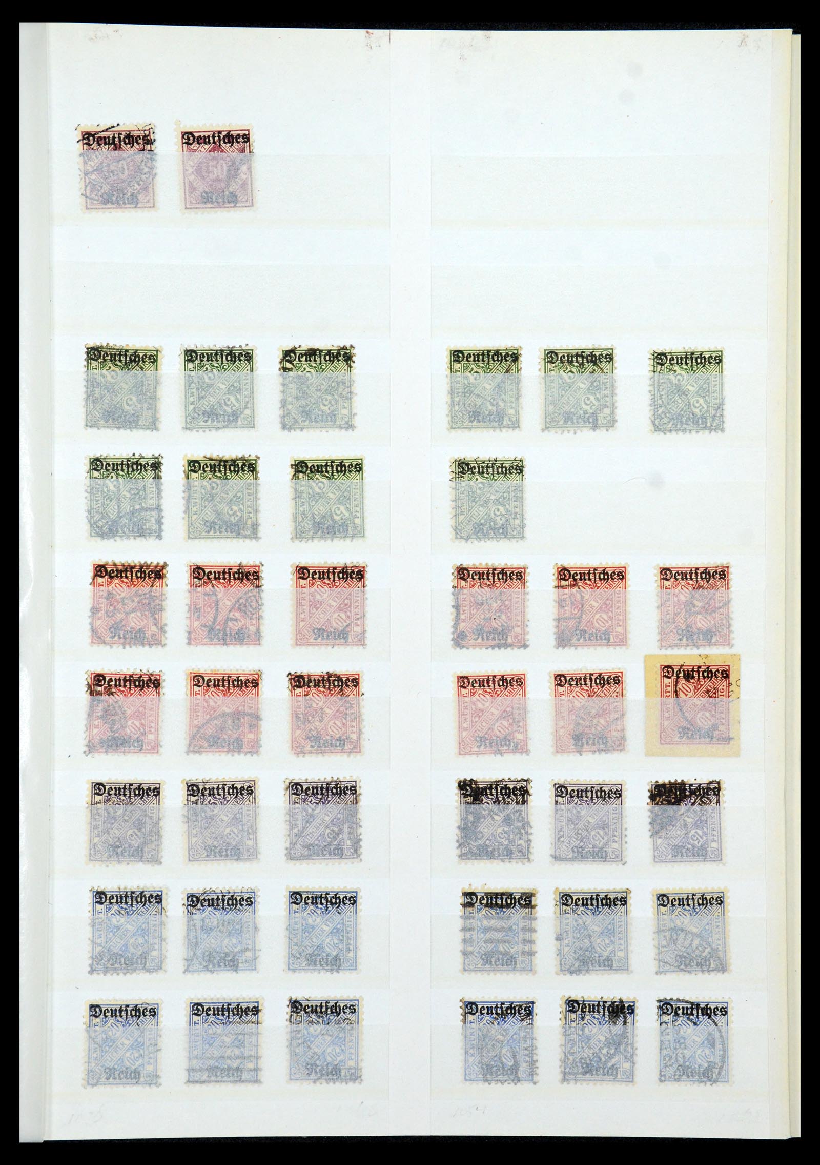 35531 029 - Postzegelverzameling 35531 Duitse Rijk 1872-1944 gestempeld.