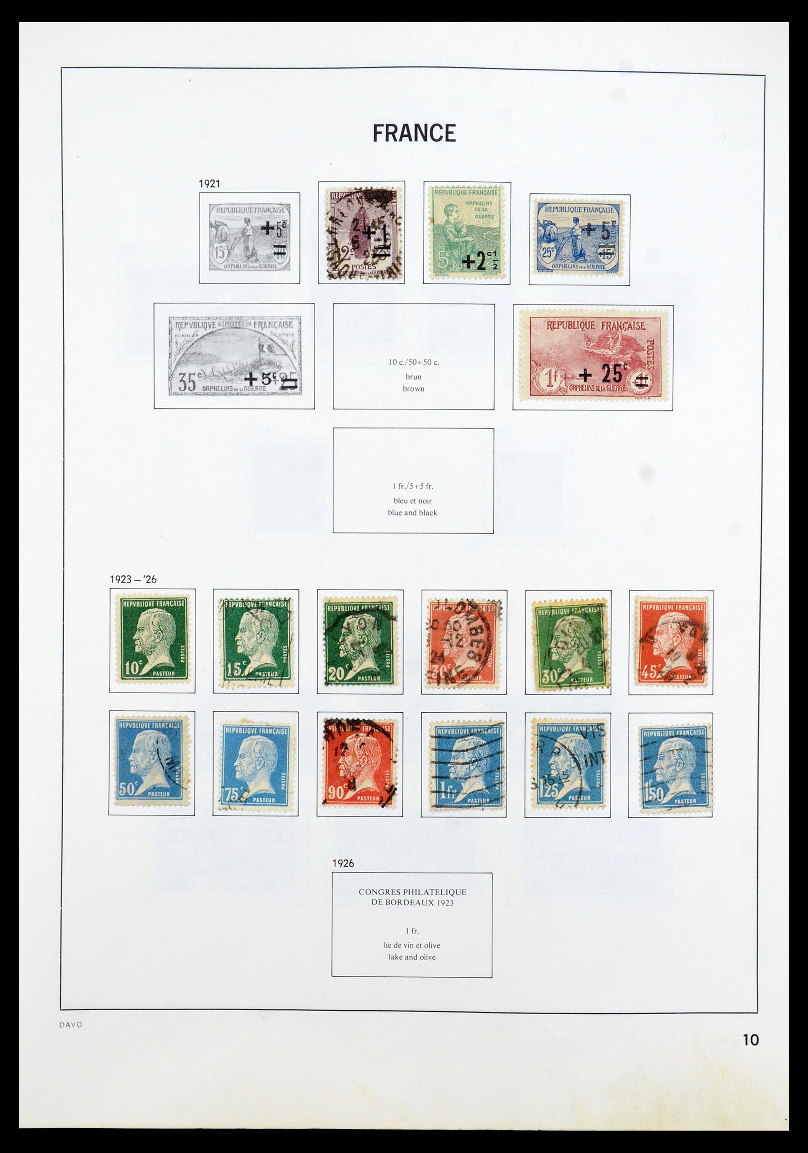 35533 010 - Postzegelverzameling 35533 Frankrijk 1849-2003.