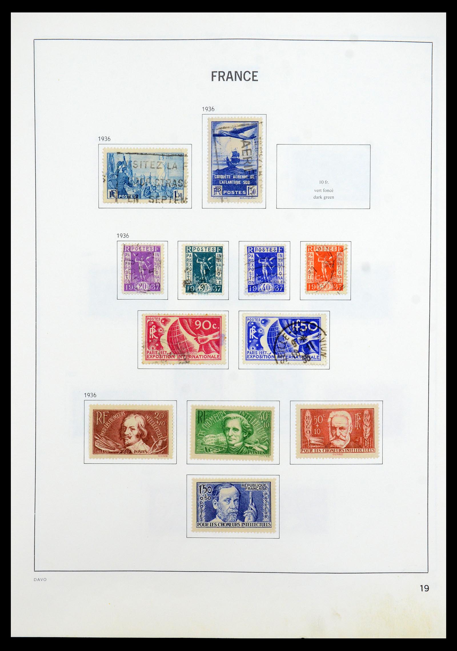 35533 019 - Postzegelverzameling 35533 Frankrijk 1849-2003.