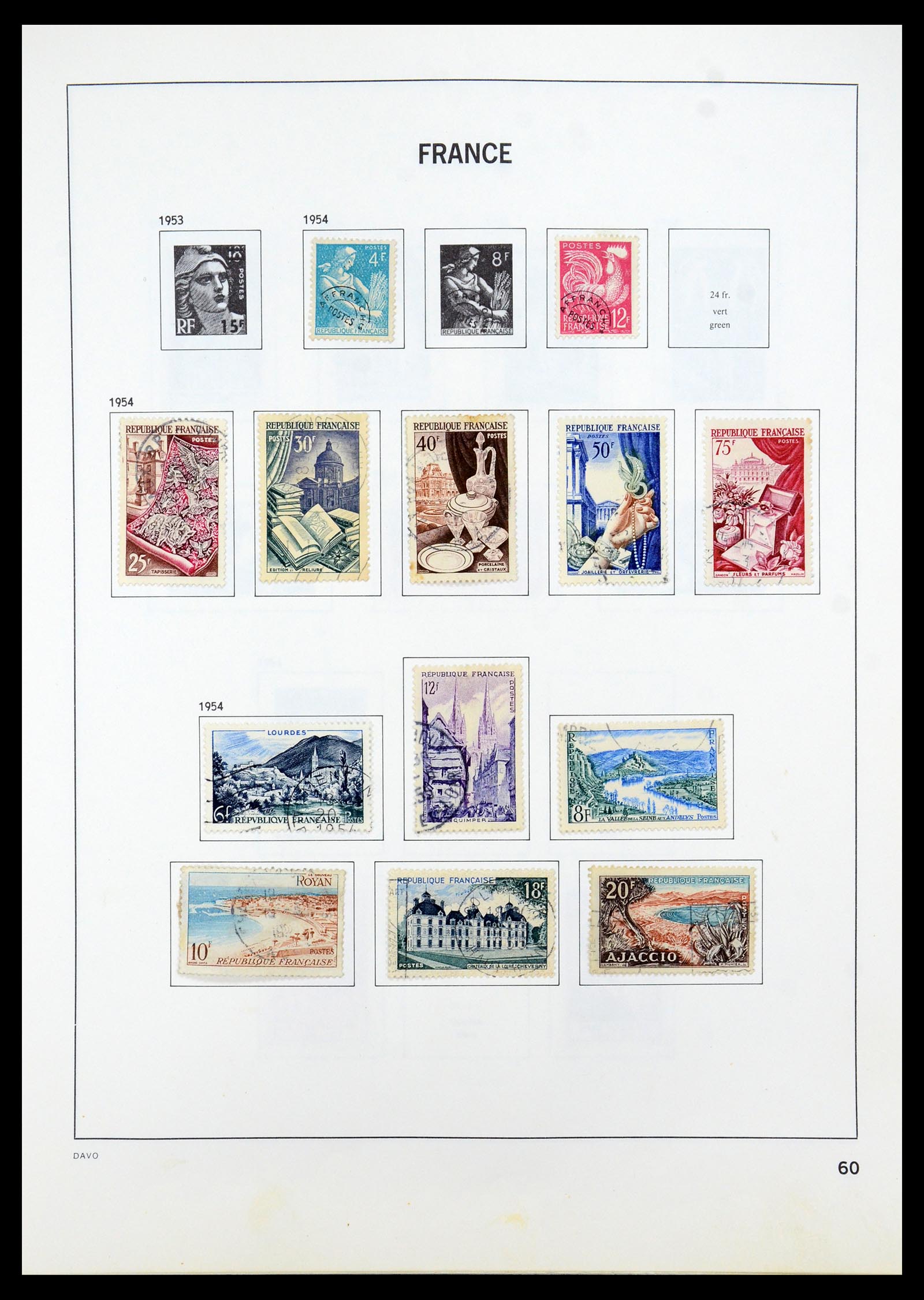 35533 061 - Stamp Collection 35533 France 1849-2003.