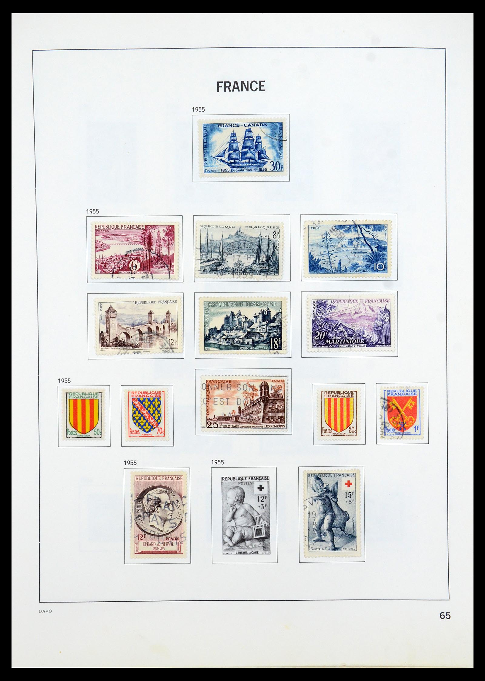 35533 066 - Stamp Collection 35533 France 1849-2003.