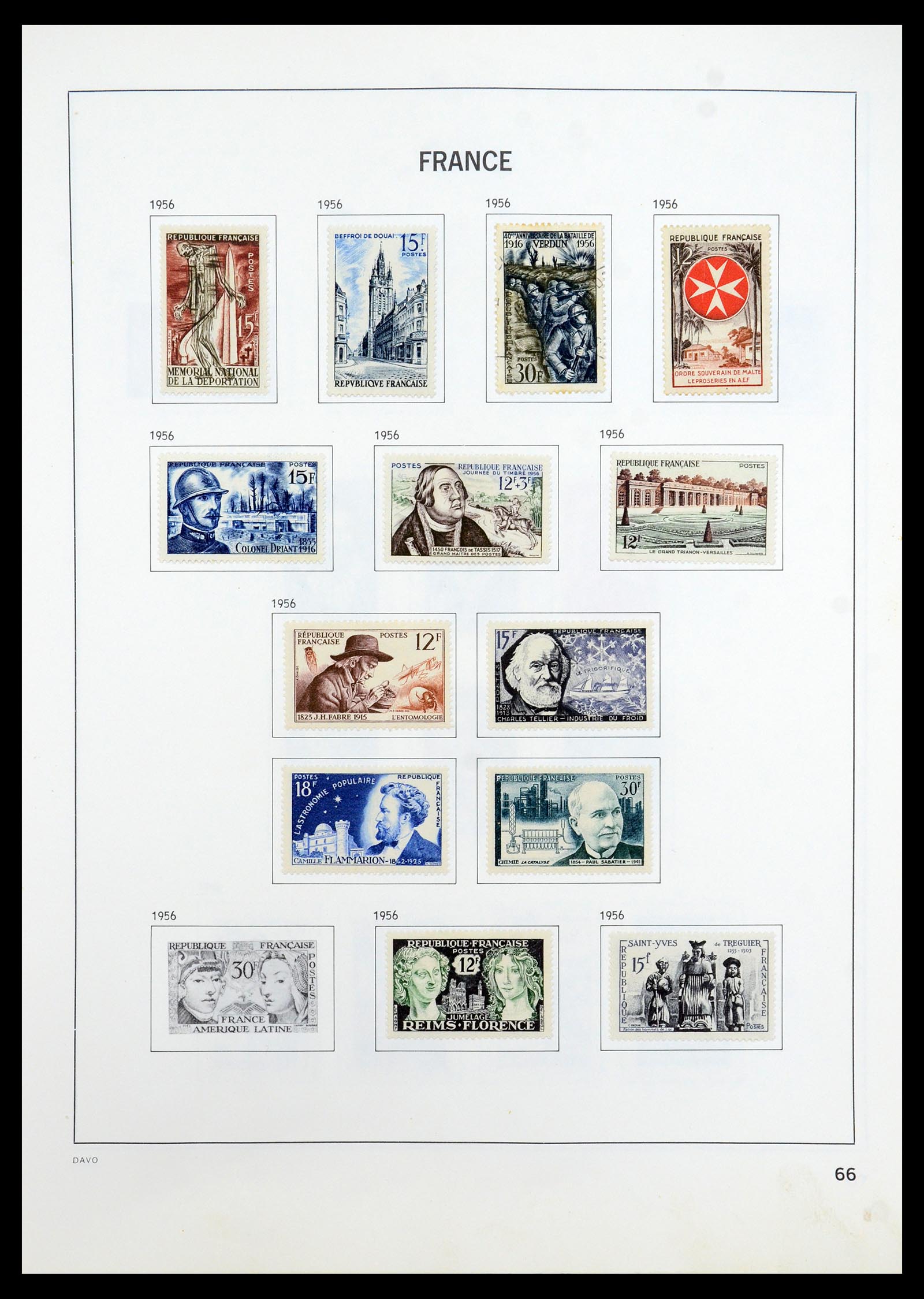 35533 067 - Stamp Collection 35533 France 1849-2003.