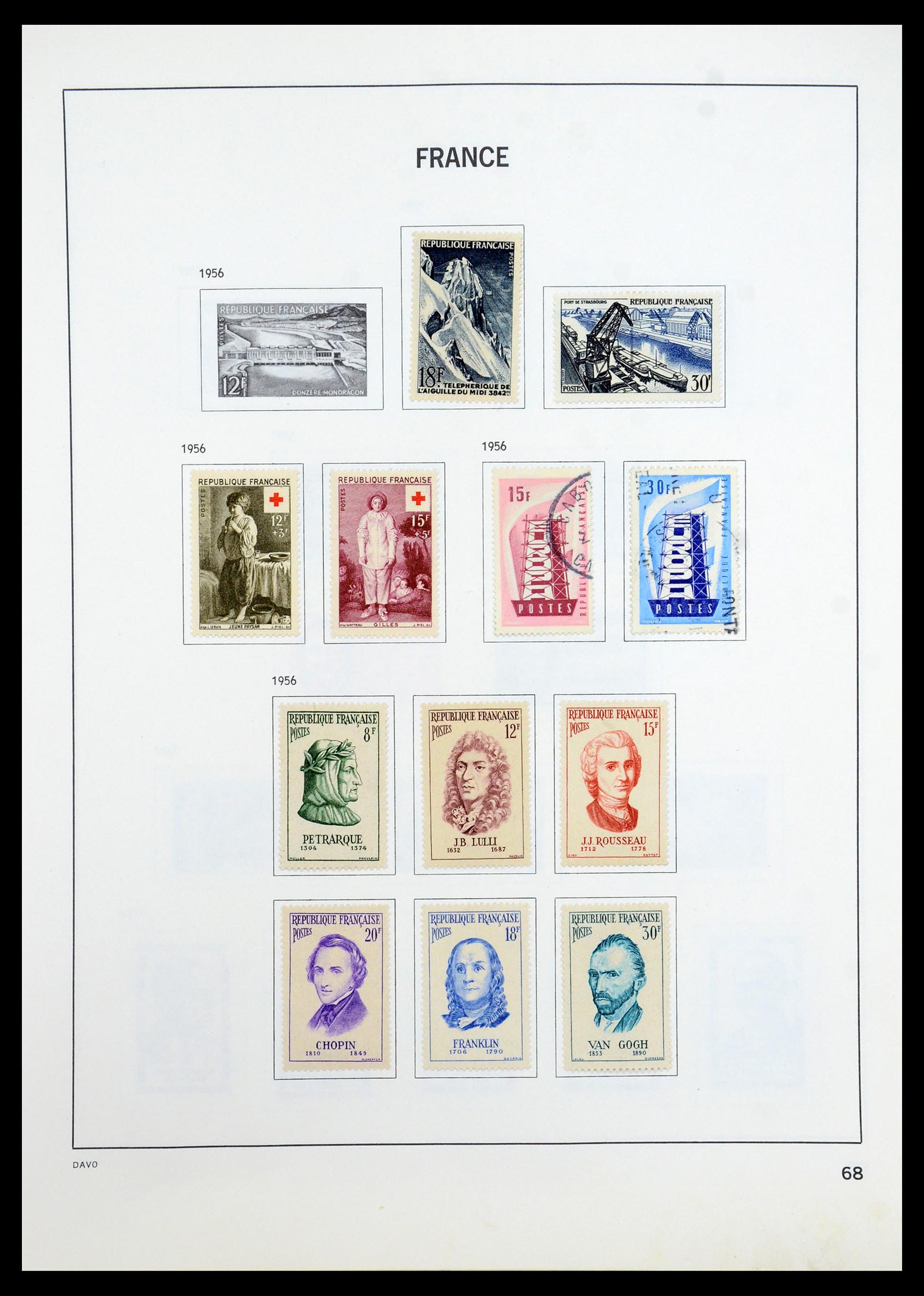 35533 069 - Stamp Collection 35533 France 1849-2003.
