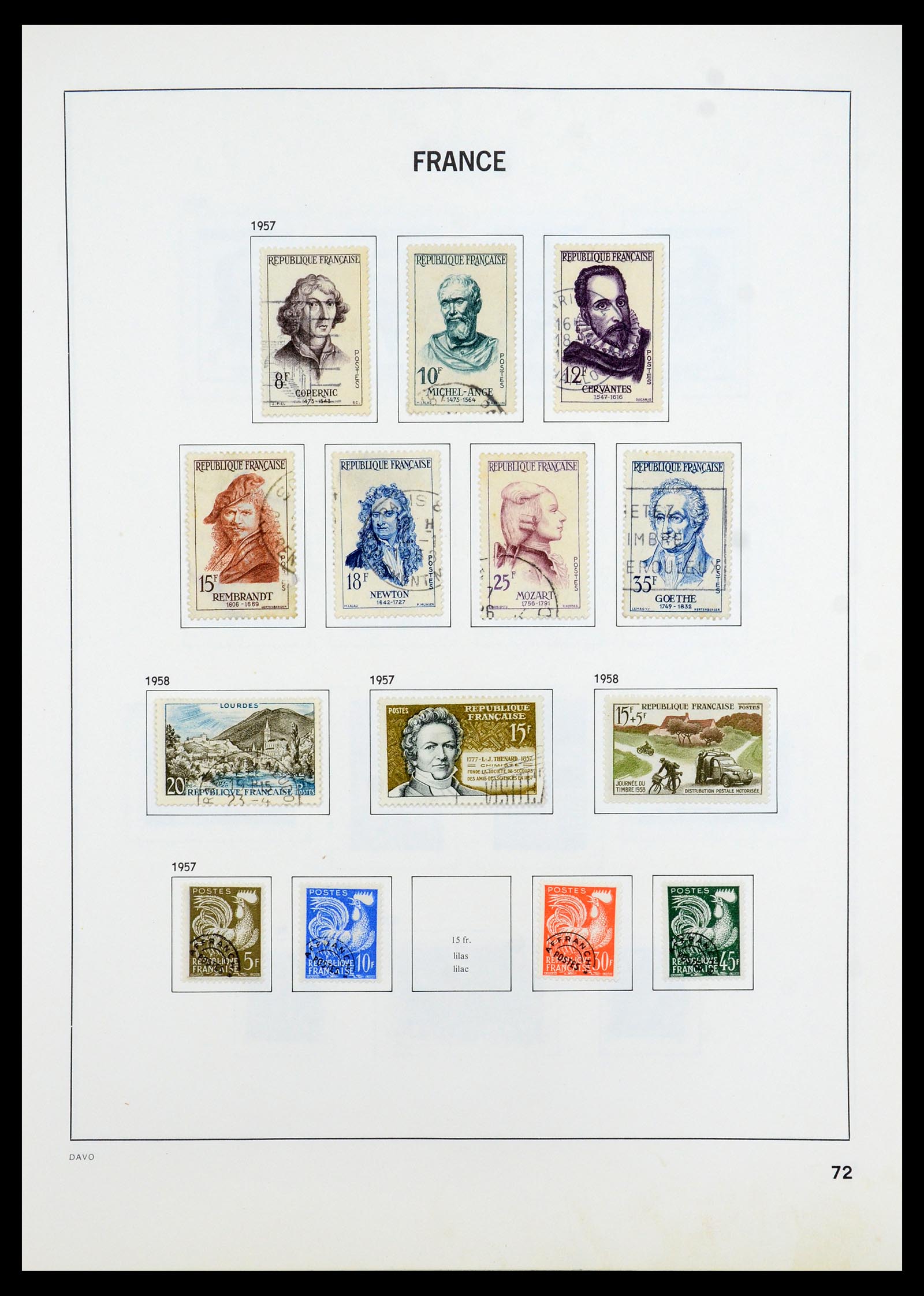 35533 073 - Stamp Collection 35533 France 1849-2003.