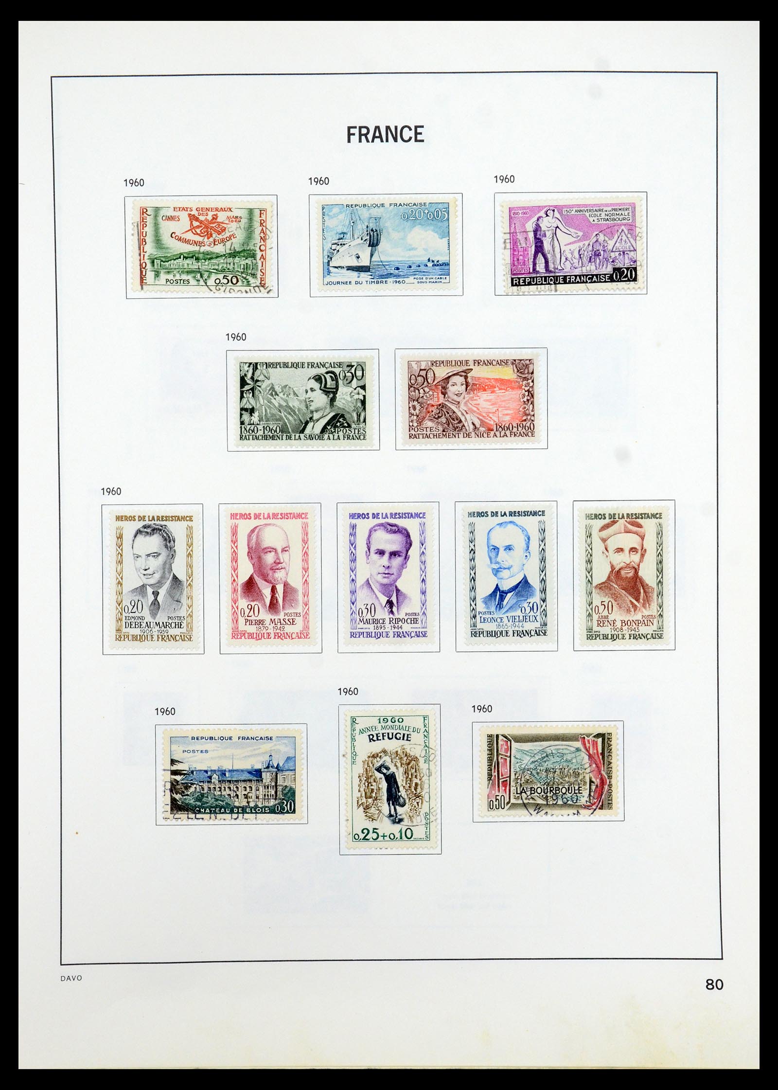 35533 081 - Stamp Collection 35533 France 1849-2003.