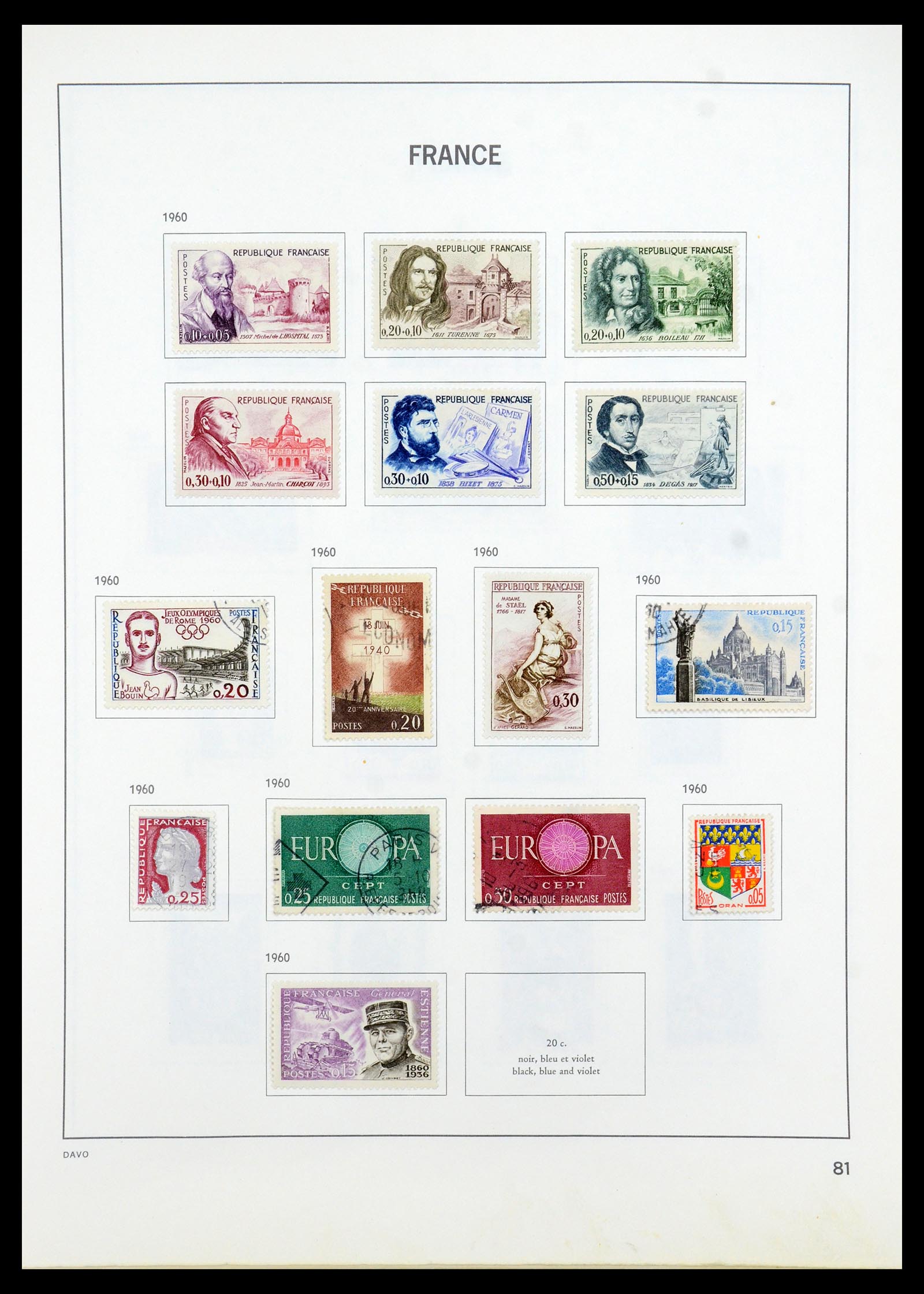 35533 082 - Stamp Collection 35533 France 1849-2003.