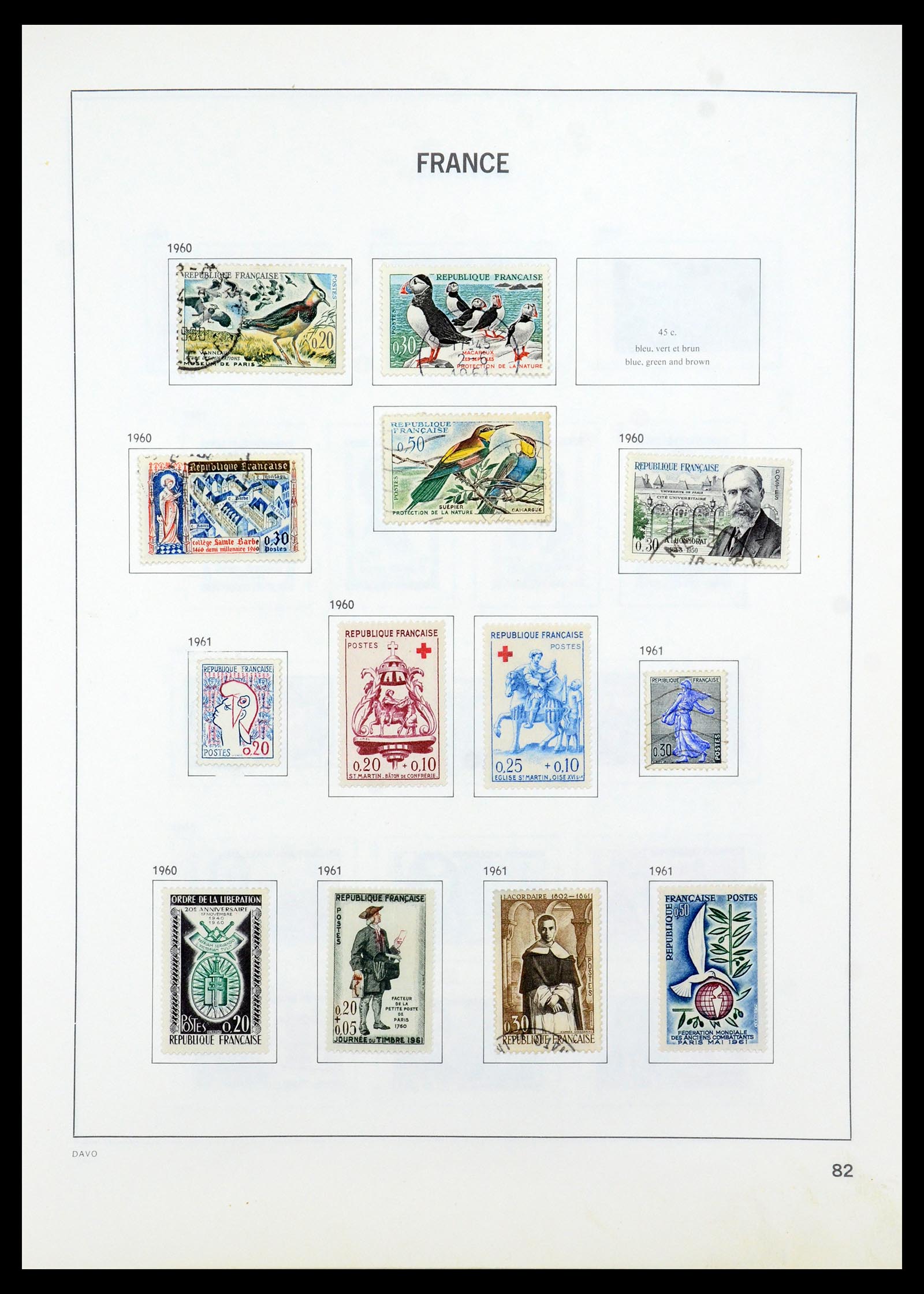 35533 083 - Stamp Collection 35533 France 1849-2003.