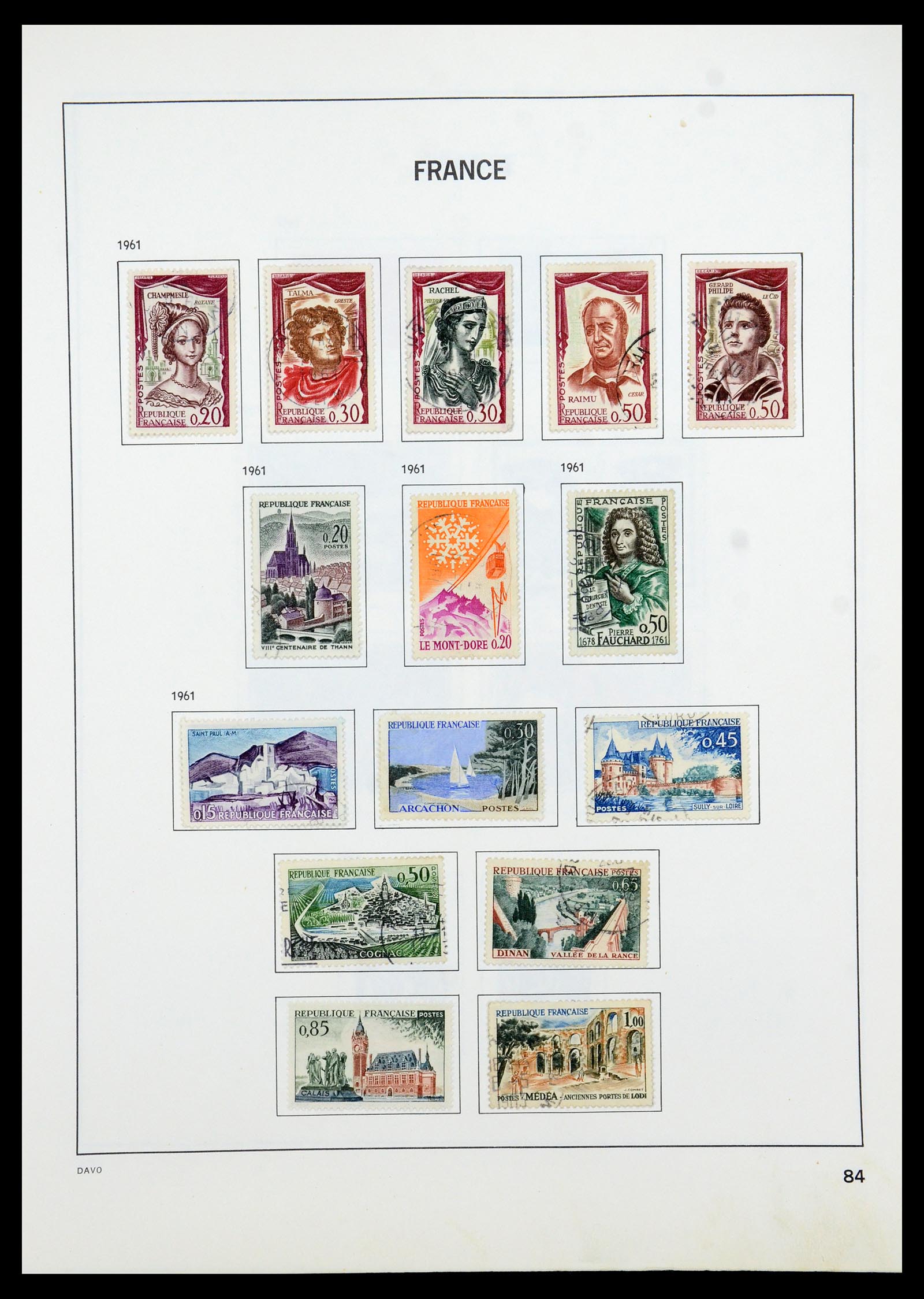 35533 085 - Stamp Collection 35533 France 1849-2003.