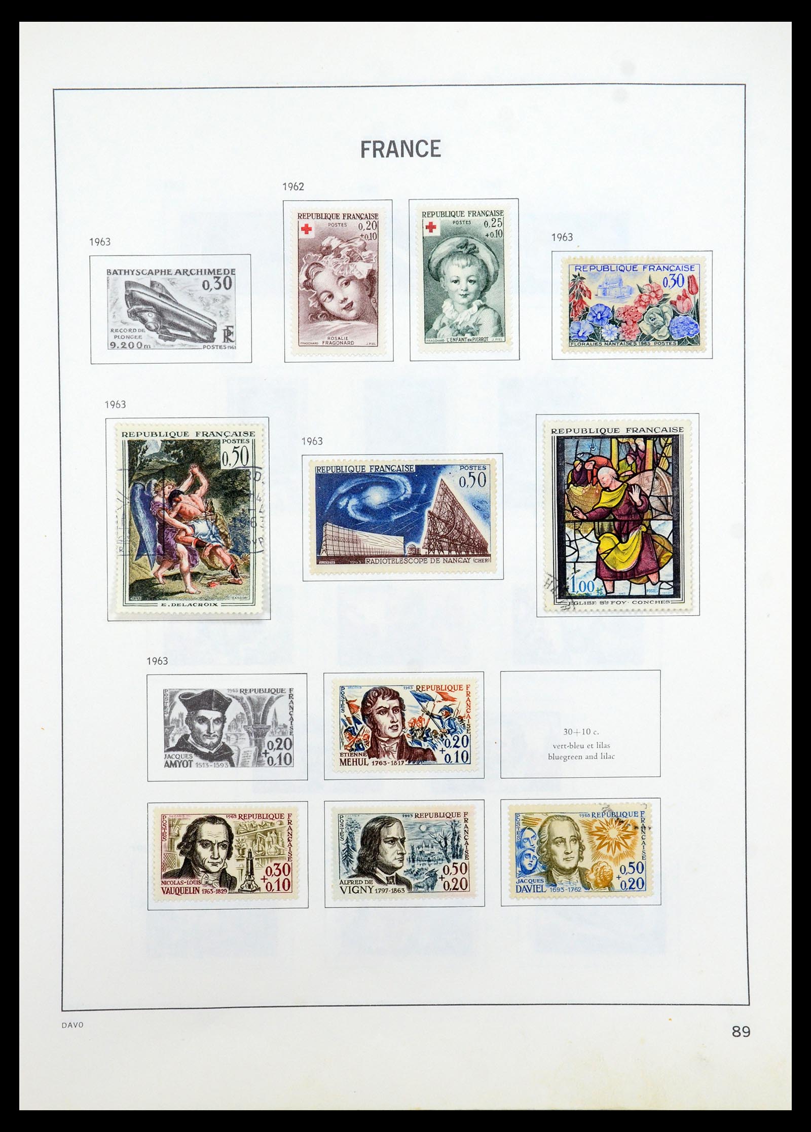 35533 090 - Stamp Collection 35533 France 1849-2003.