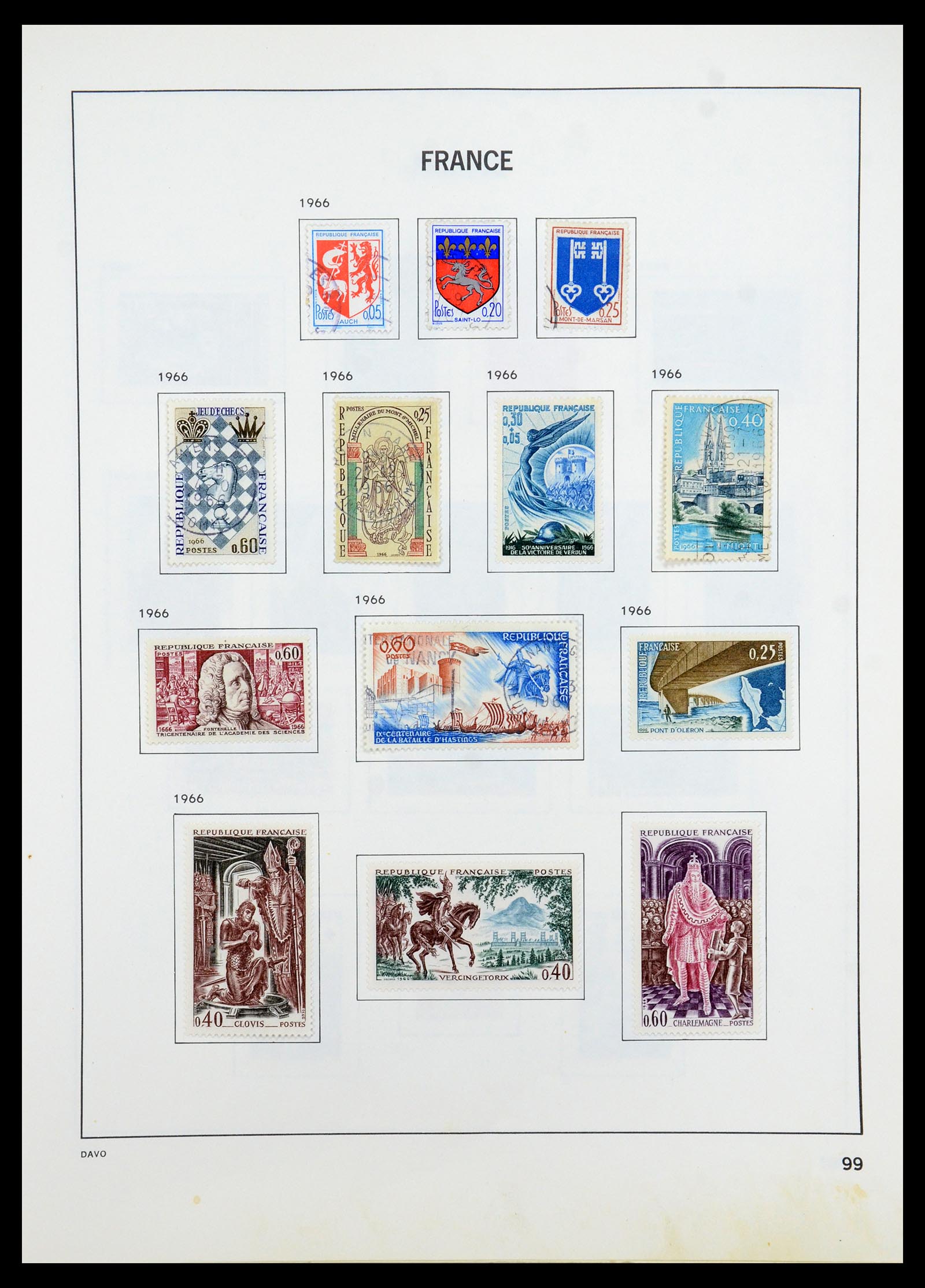 35533 099 - Stamp Collection 35533 France 1849-2003.