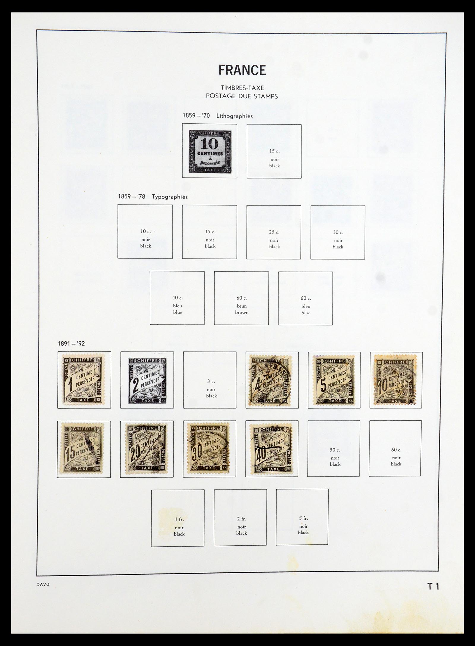 35533 321 - Stamp Collection 35533 France 1849-2003.