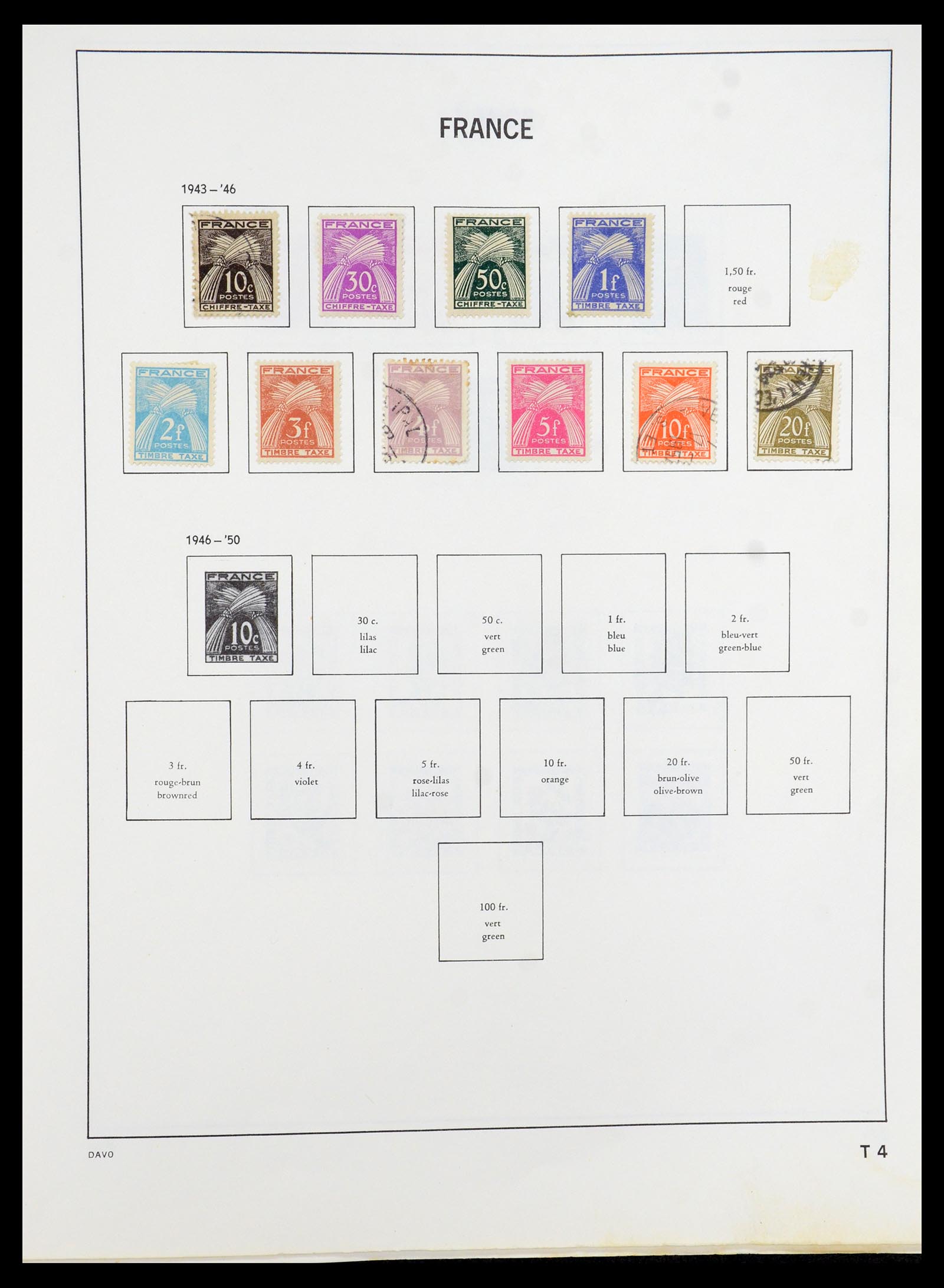 35533 323 - Stamp Collection 35533 France 1849-2003.