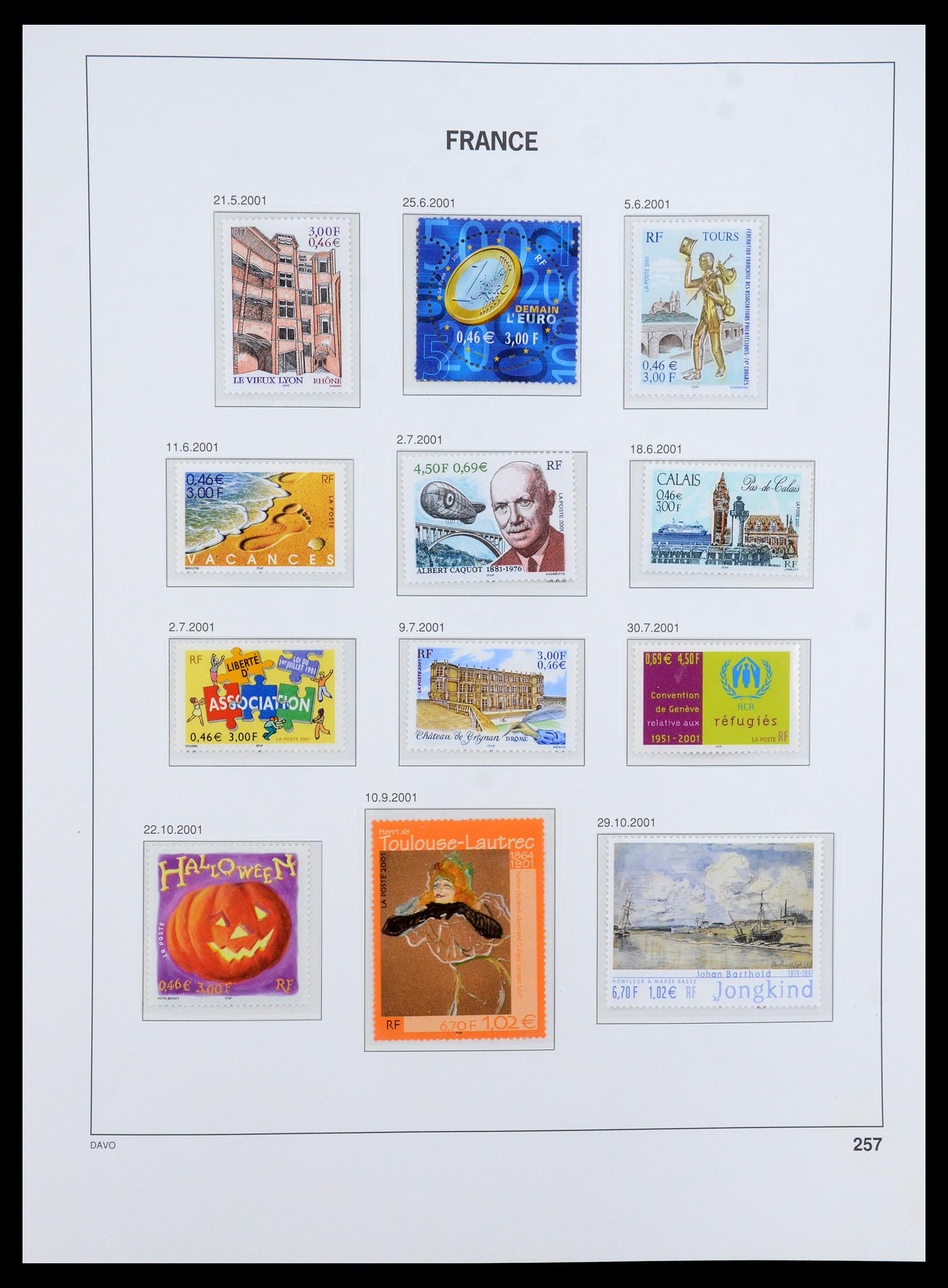 35533 329 - Stamp Collection 35533 France 1849-2003.