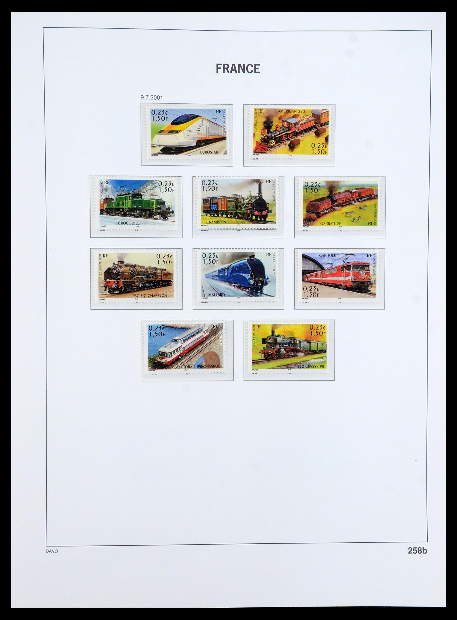 35533 332 - Stamp Collection 35533 France 1849-2003.