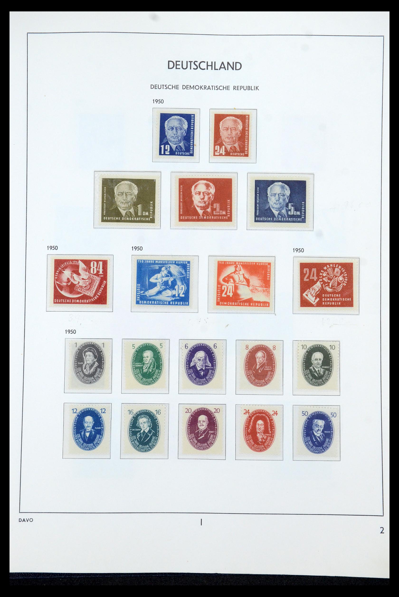 35534 002 - Postzegelverzameling 35534 DDR 1949-1990.