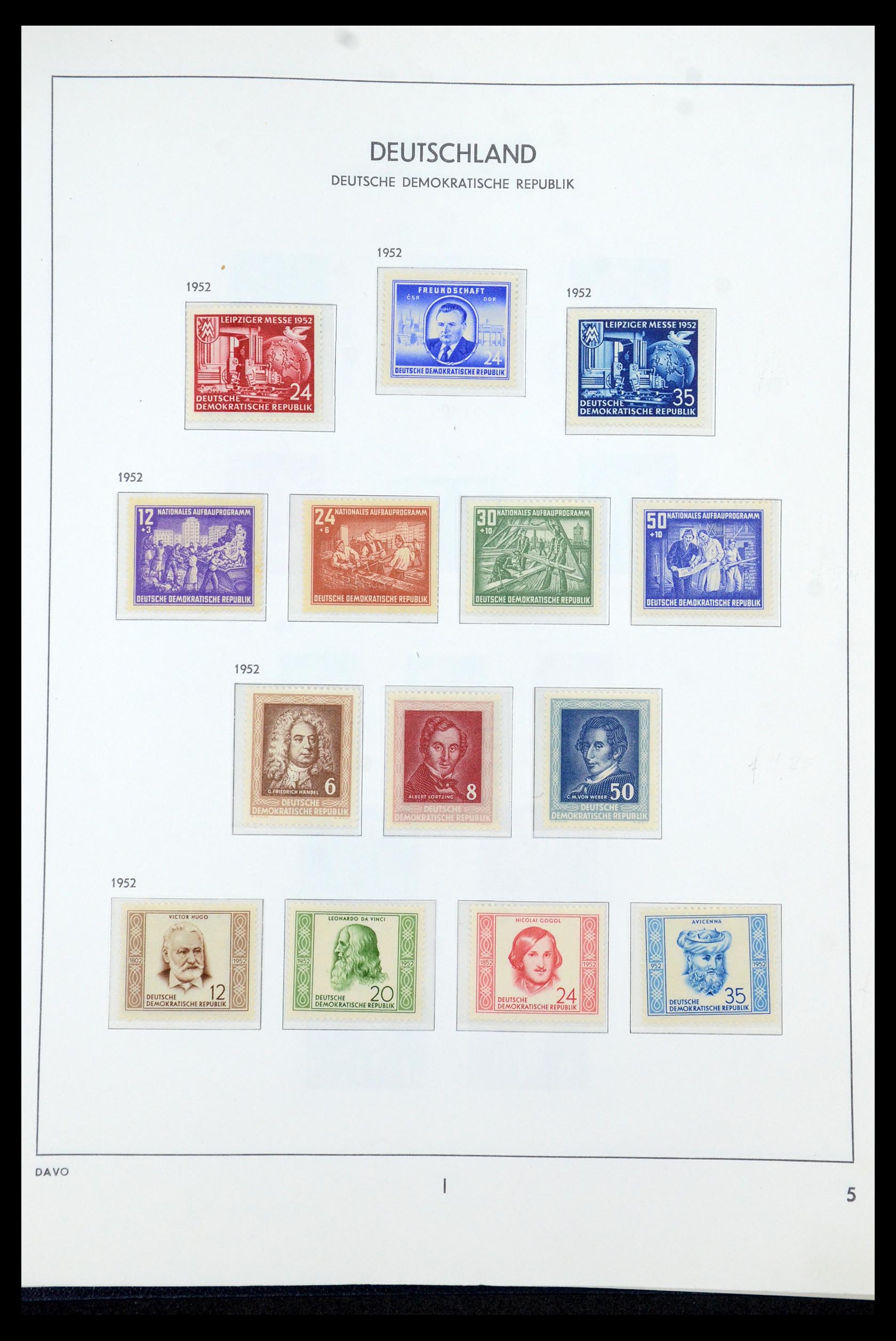 35534 006 - Stamp Collection 35534 GDR 1949-1990.