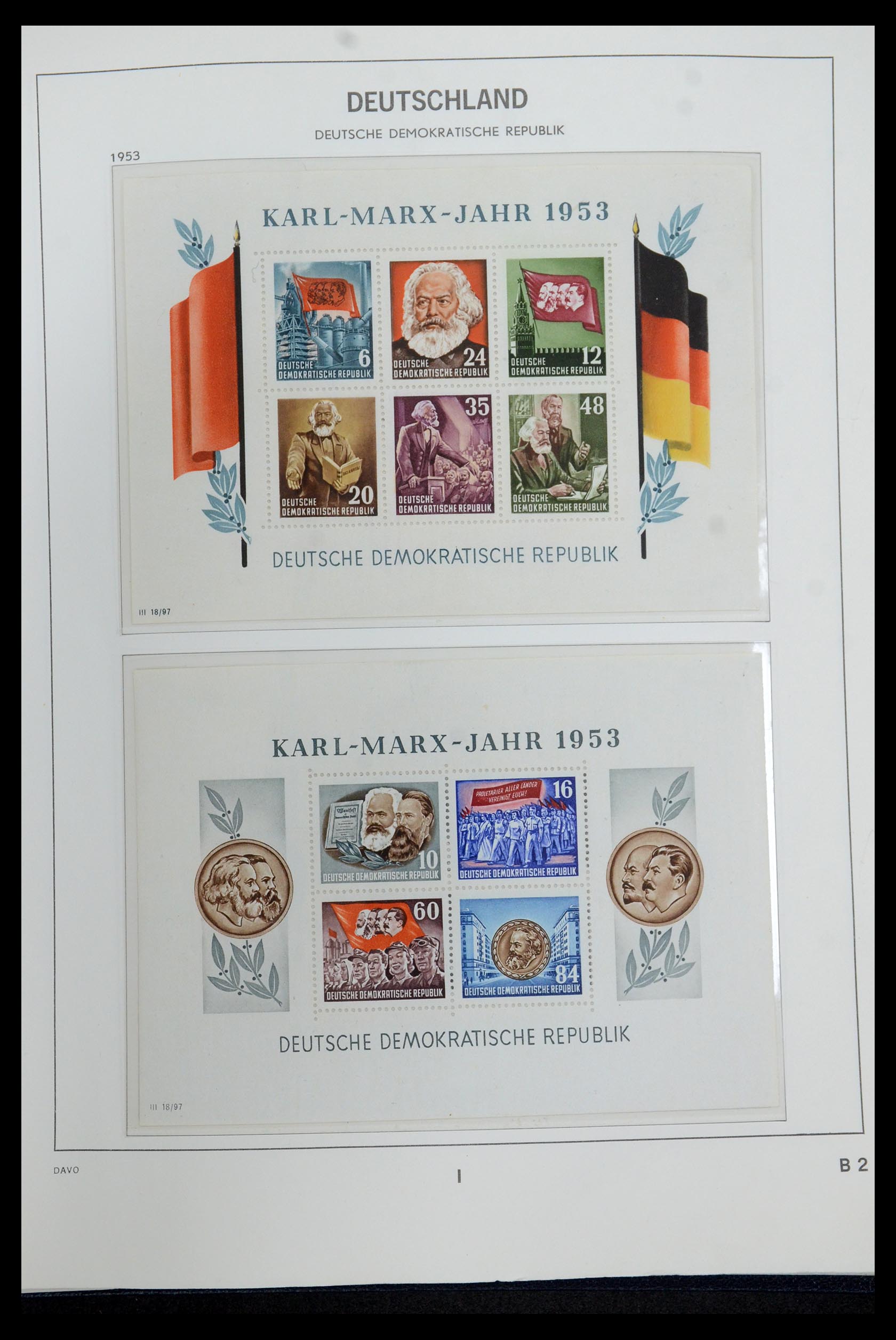 35534 012 - Postzegelverzameling 35534 DDR 1949-1990.