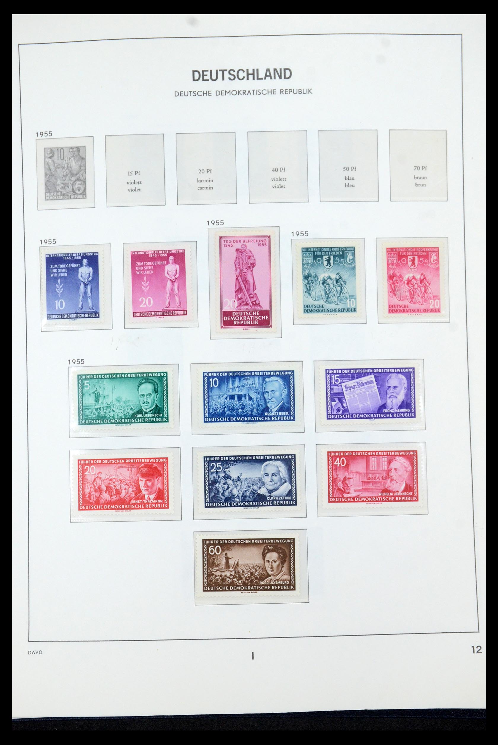35534 015 - Stamp Collection 35534 GDR 1949-1990.