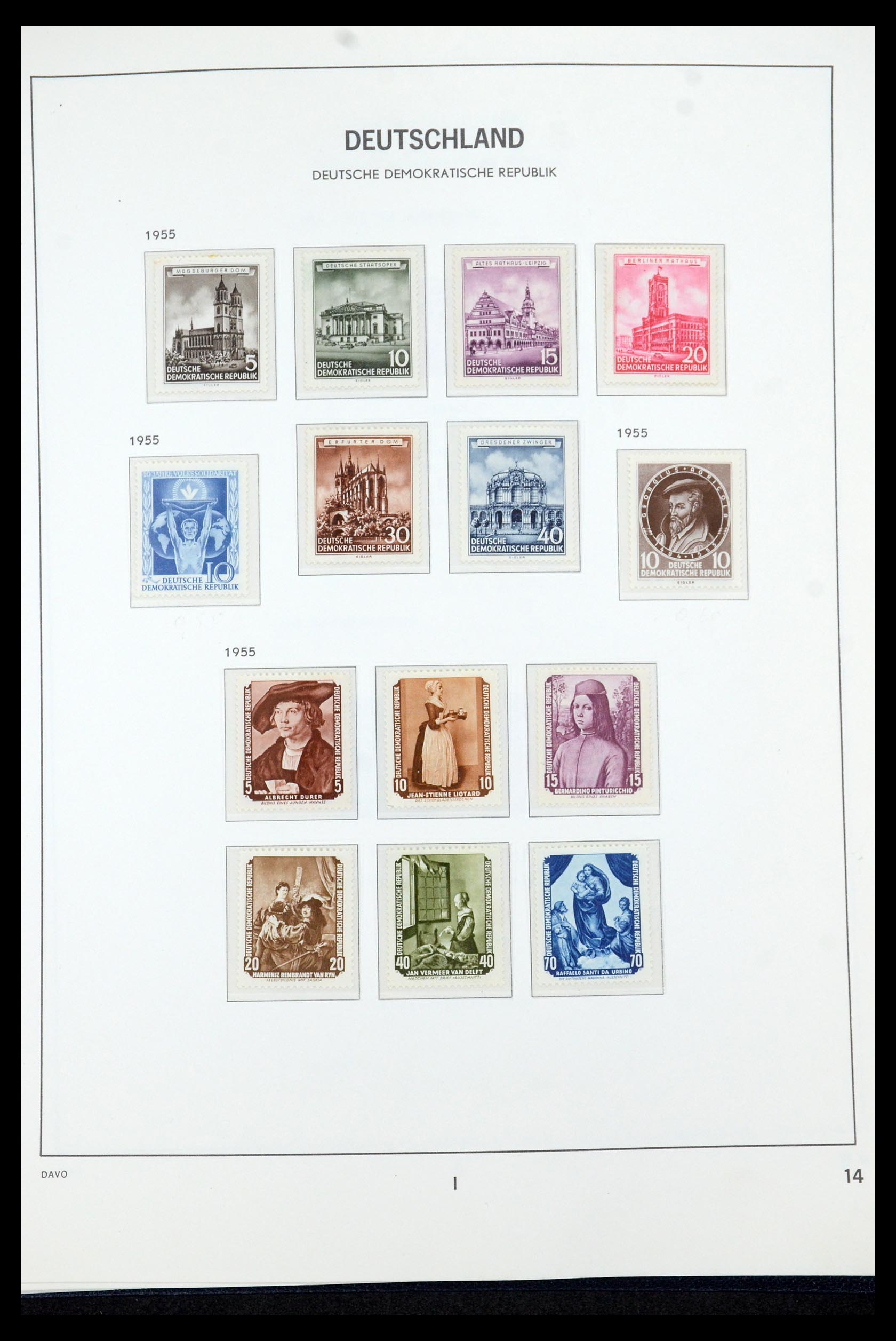 35534 017 - Stamp Collection 35534 GDR 1949-1990.