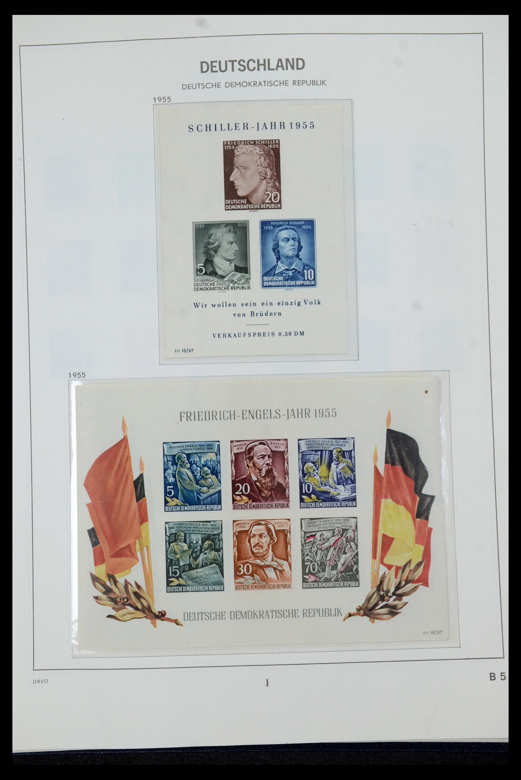 35534 019 - Stamp Collection 35534 GDR 1949-1990.