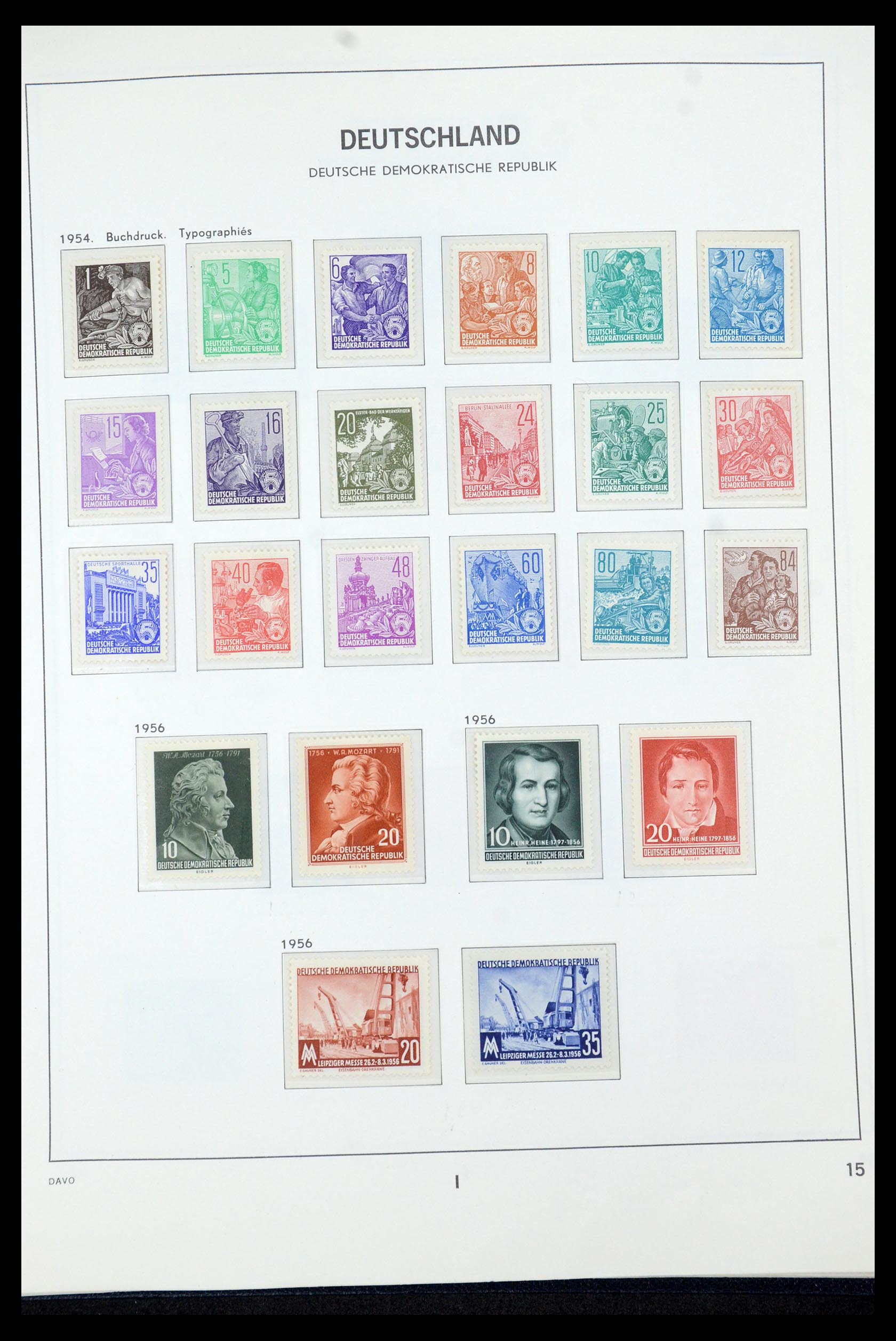 35534 020 - Postzegelverzameling 35534 DDR 1949-1990.