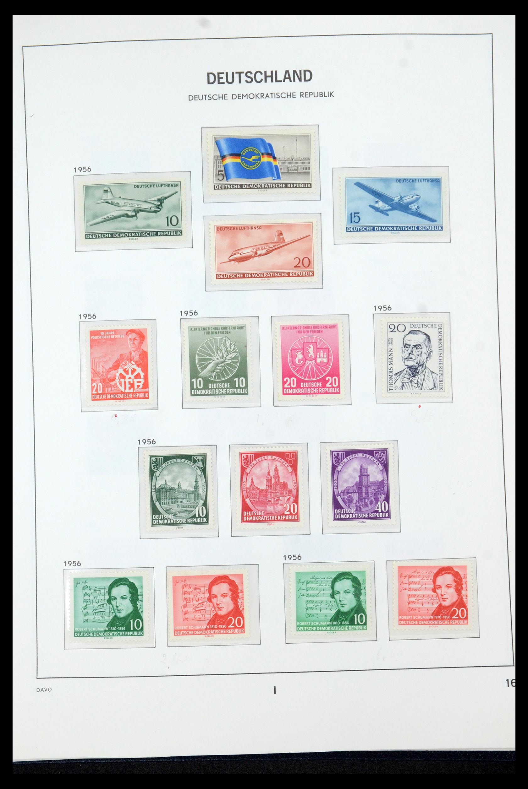 35534 021 - Stamp Collection 35534 GDR 1949-1990.