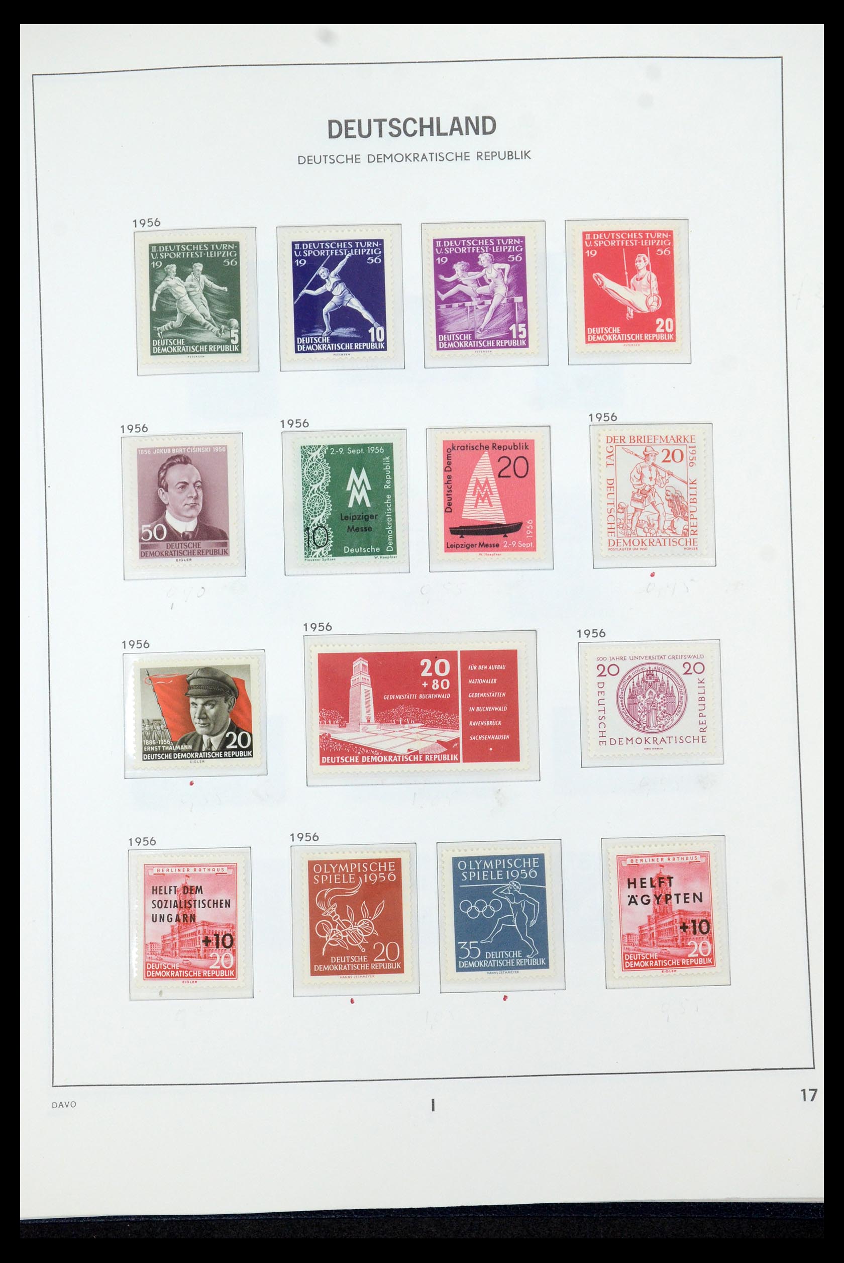 35534 022 - Stamp Collection 35534 GDR 1949-1990.