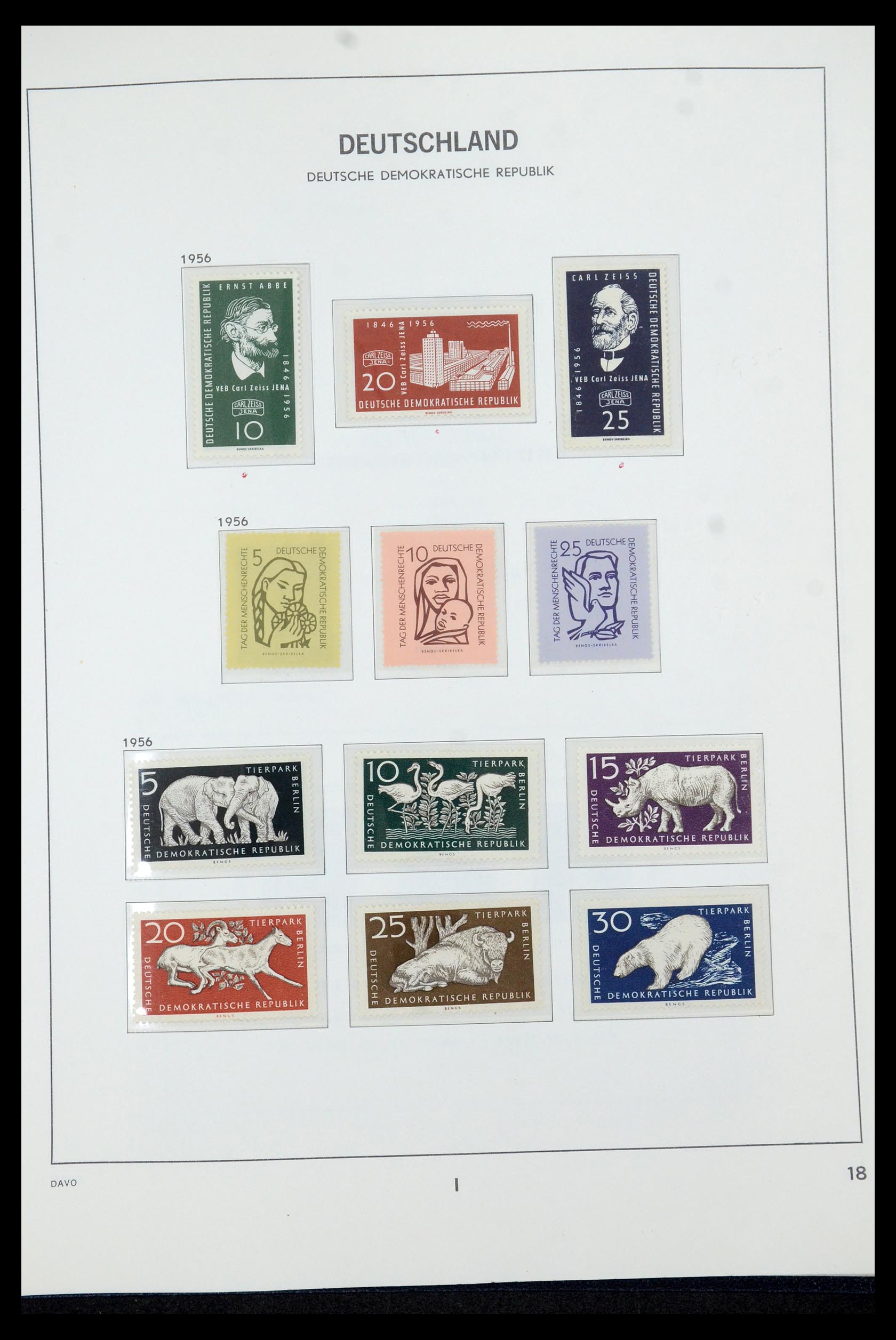 35534 023 - Stamp Collection 35534 GDR 1949-1990.