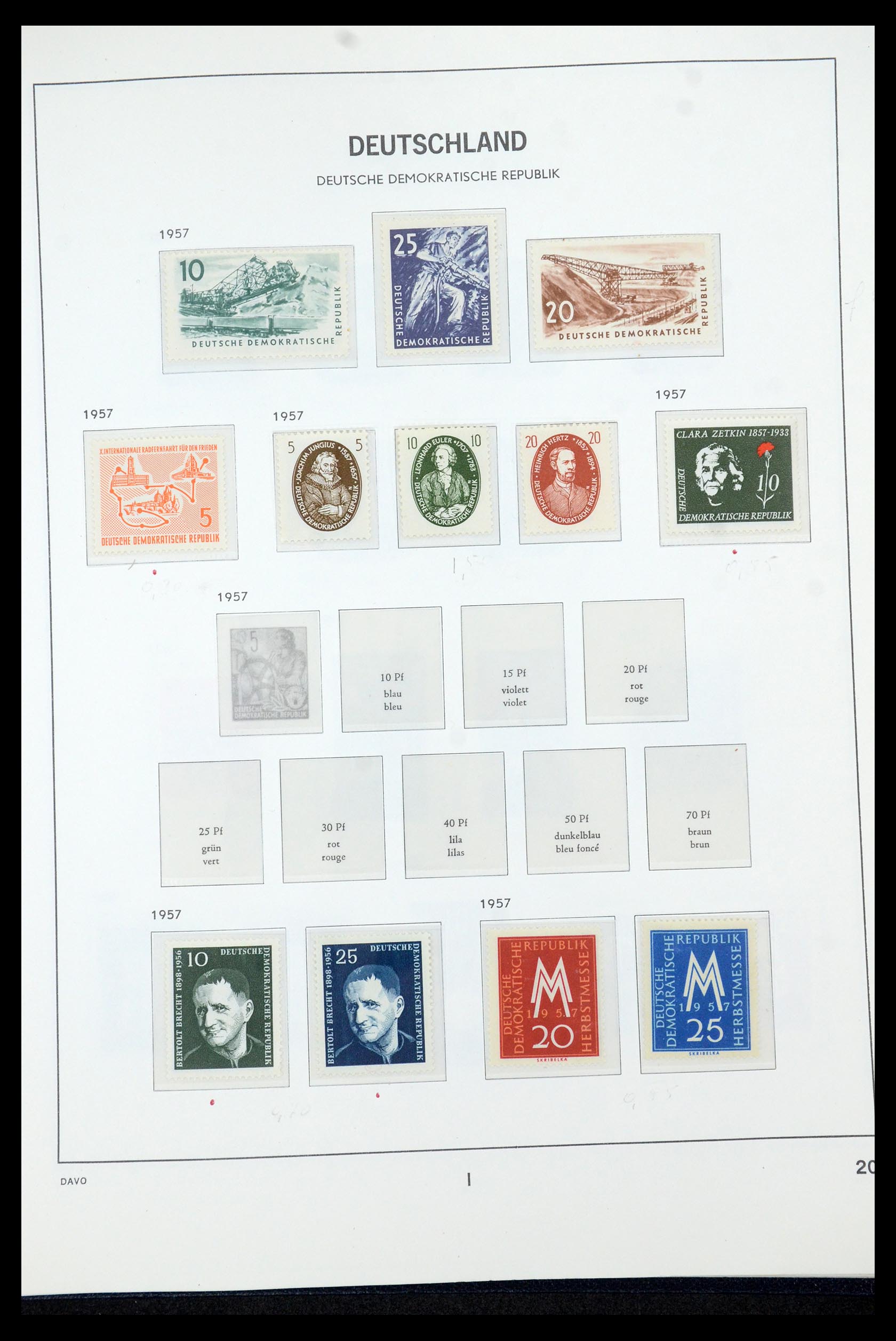 35534 026 - Stamp Collection 35534 GDR 1949-1990.