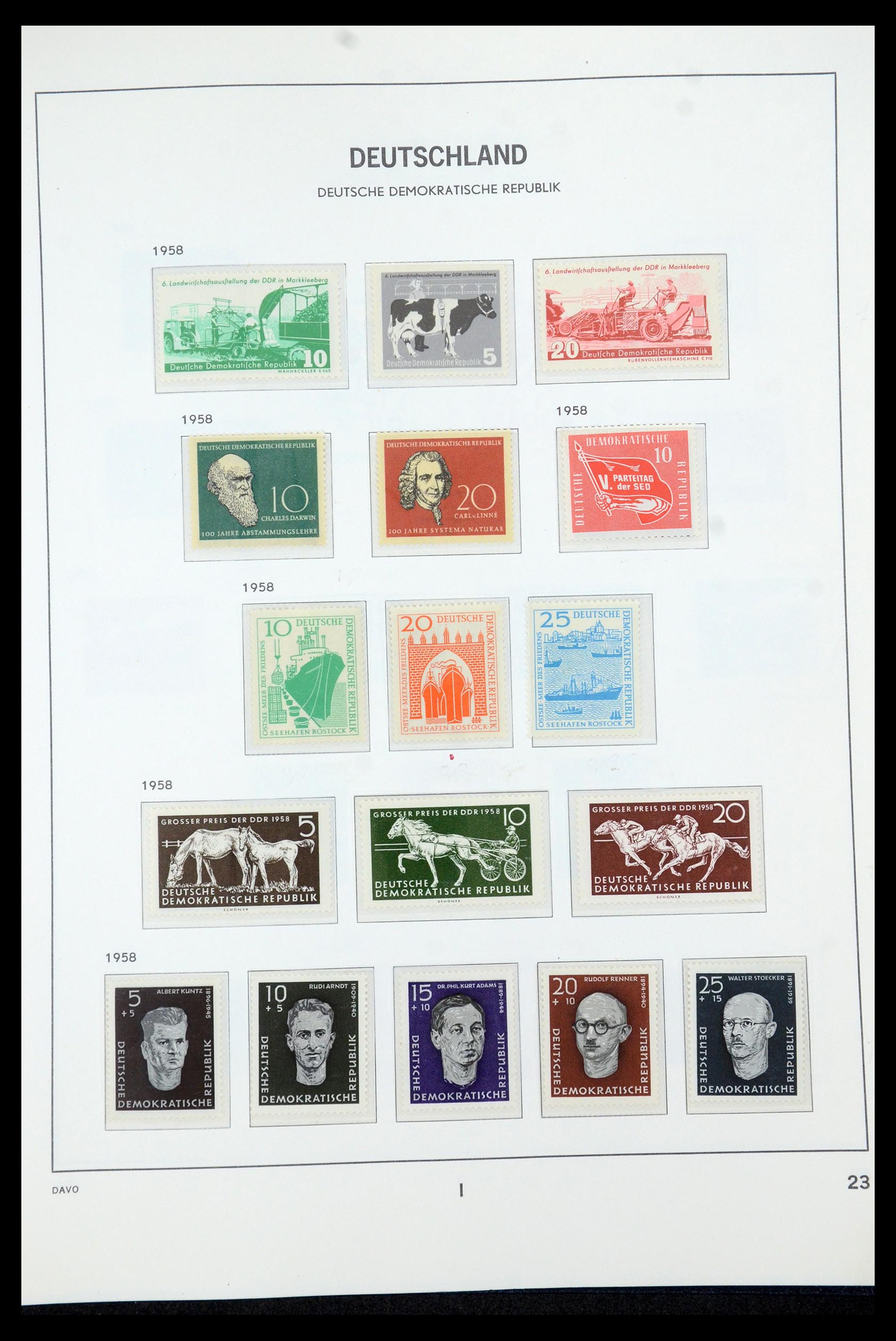 35534 029 - Postzegelverzameling 35534 DDR 1949-1990.