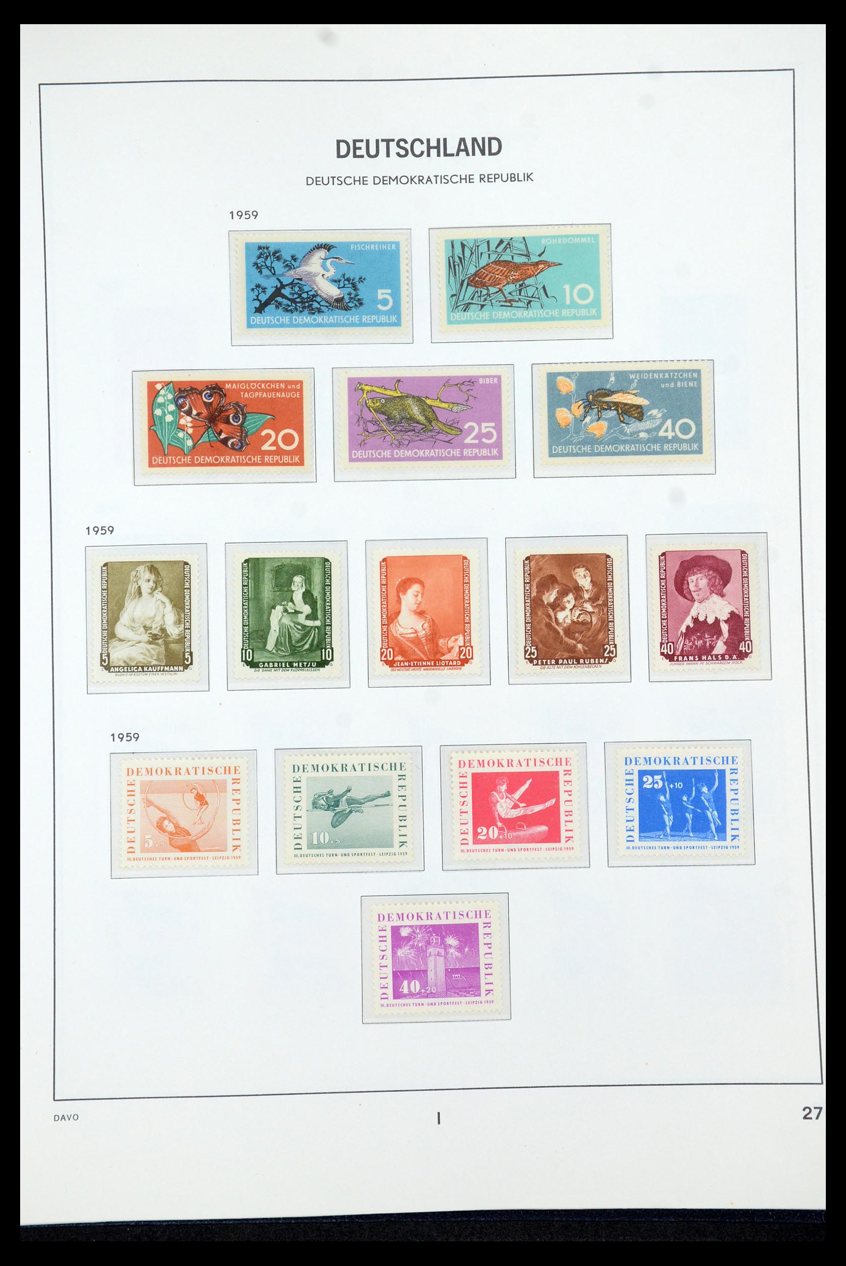 35534 033 - Stamp Collection 35534 GDR 1949-1990.