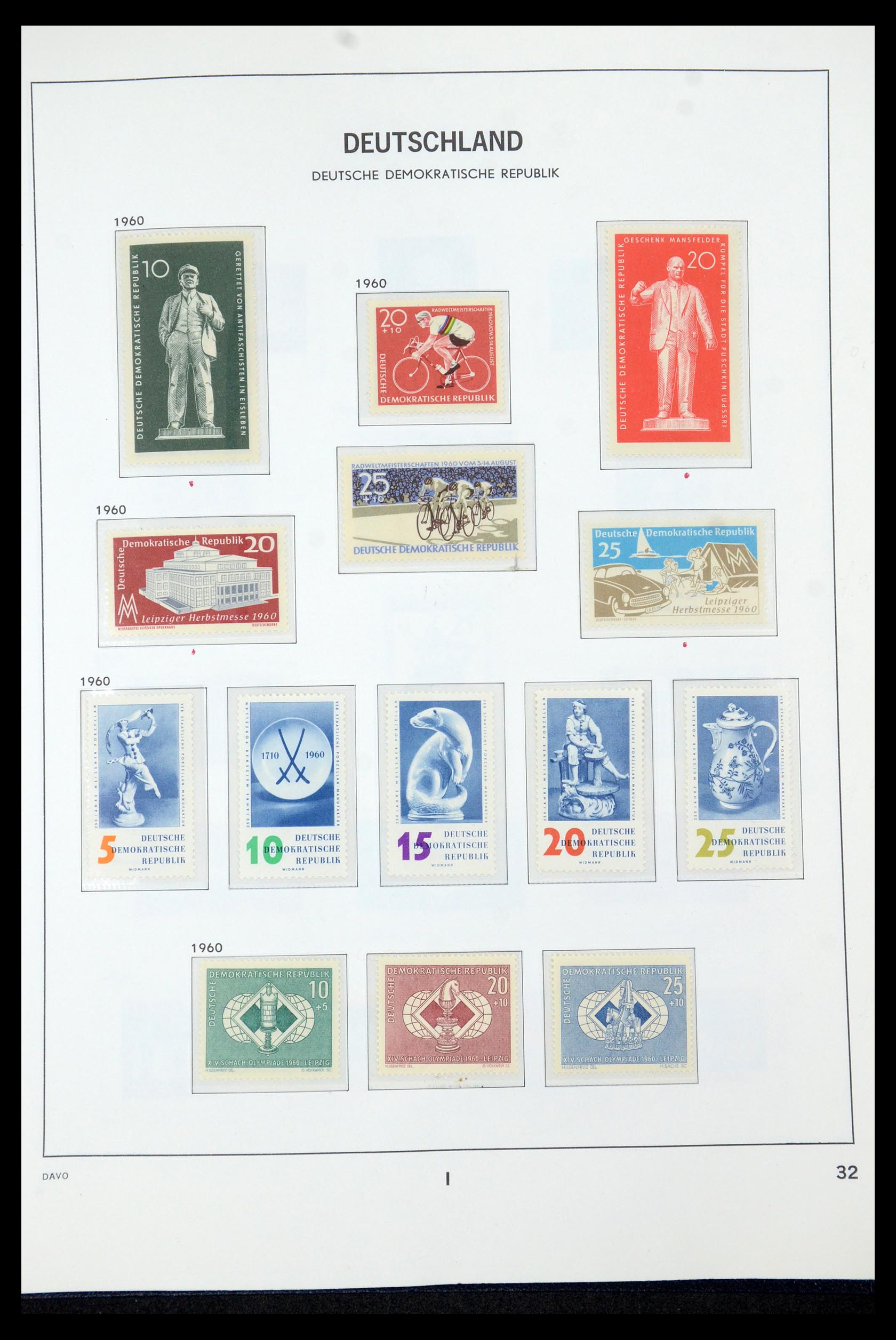 35534 038 - Stamp Collection 35534 GDR 1949-1990.