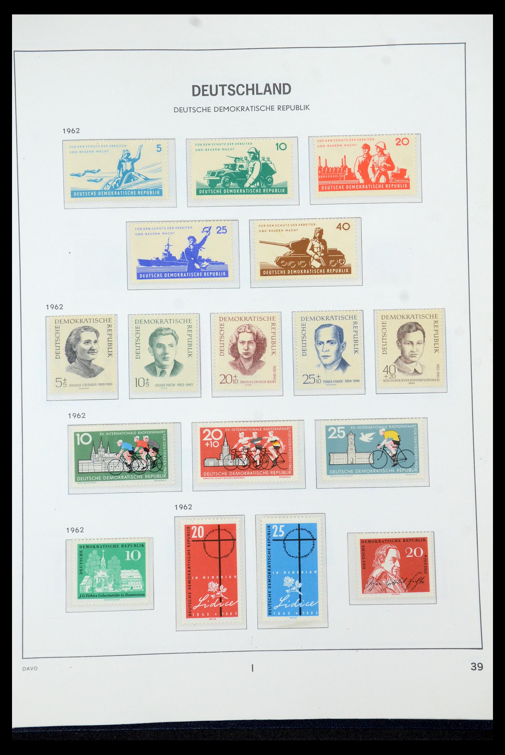 35534 046 - Postzegelverzameling 35534 DDR 1949-1990.