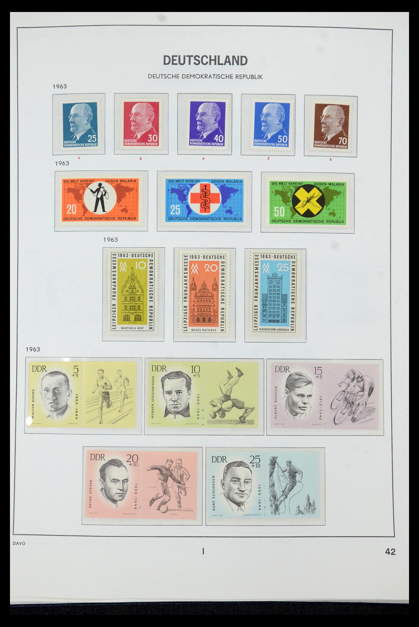 35534 050 - Stamp Collection 35534 GDR 1949-1990.