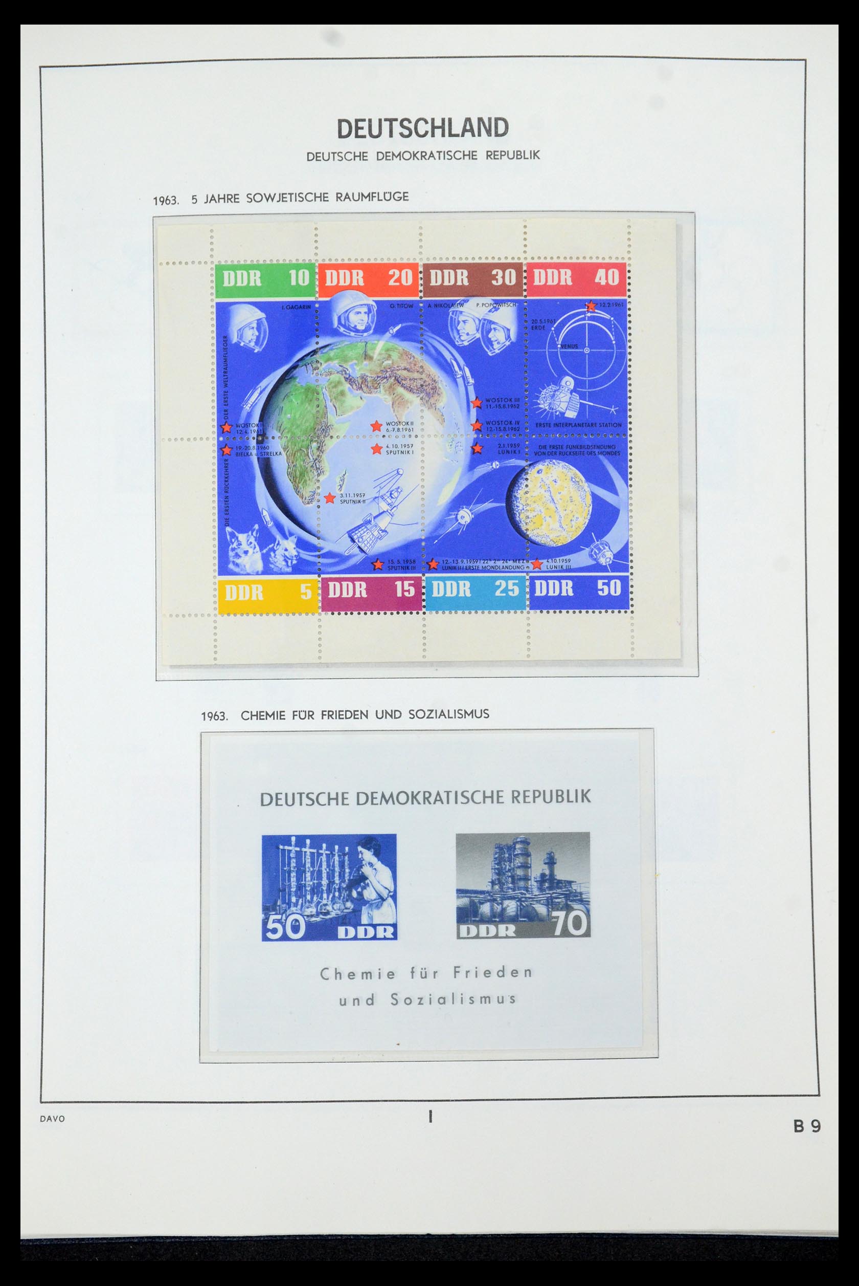 35534 054 - Postzegelverzameling 35534 DDR 1949-1990.