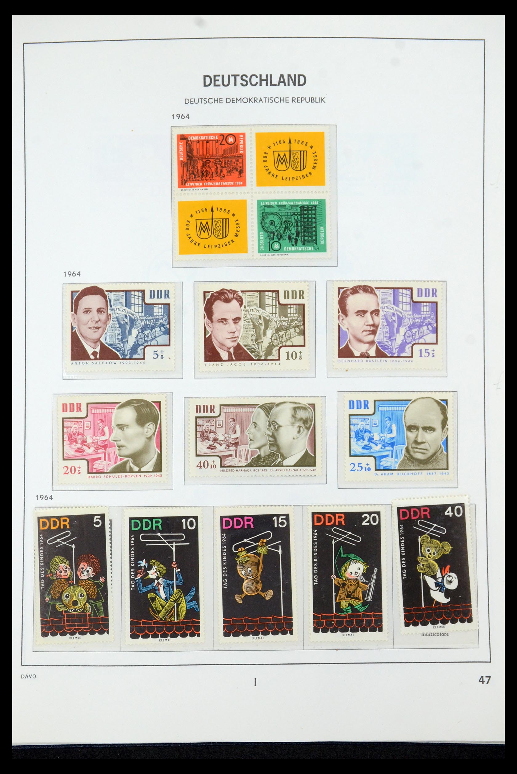 35534 056 - Stamp Collection 35534 GDR 1949-1990.