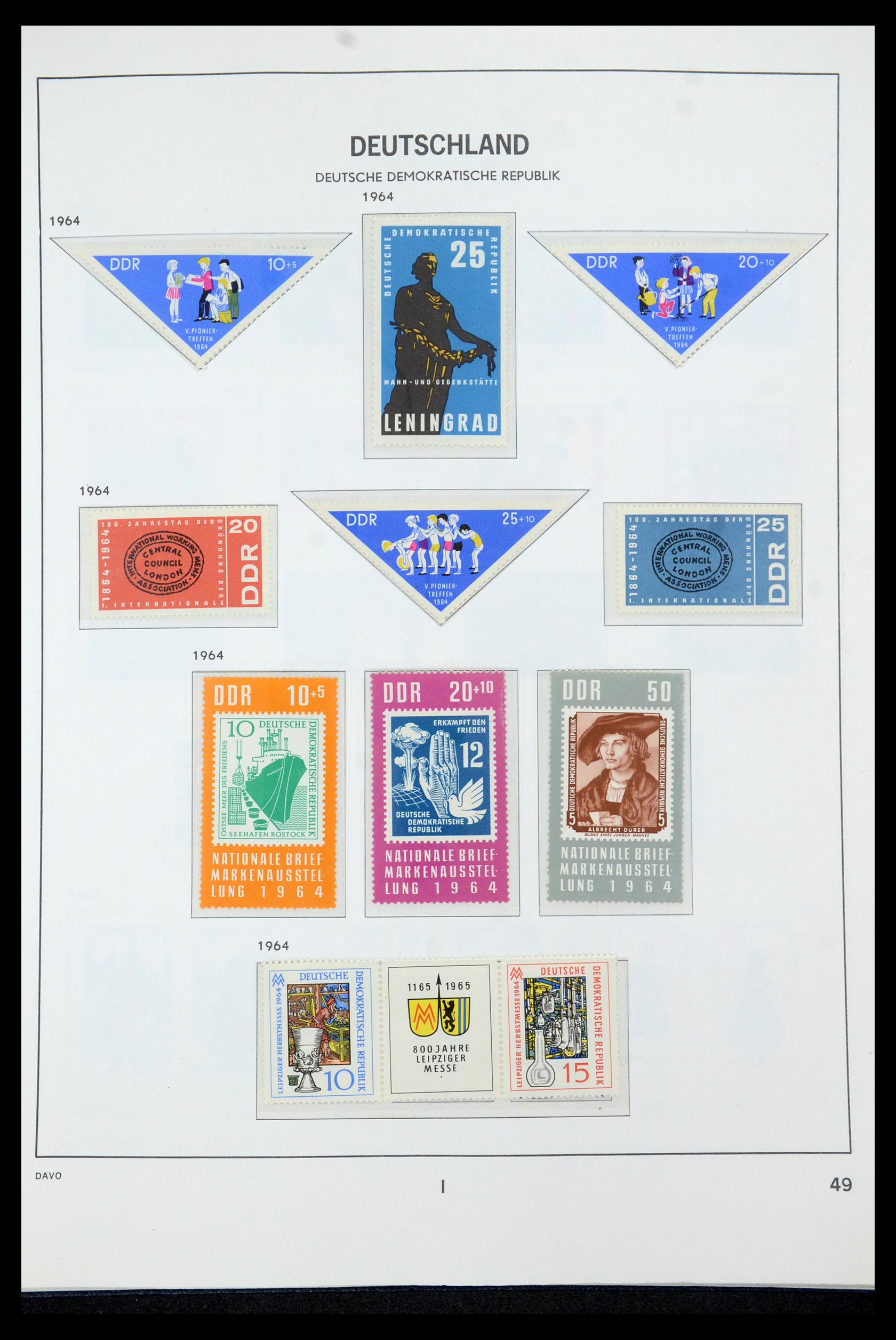 35534 058 - Stamp Collection 35534 GDR 1949-1990.
