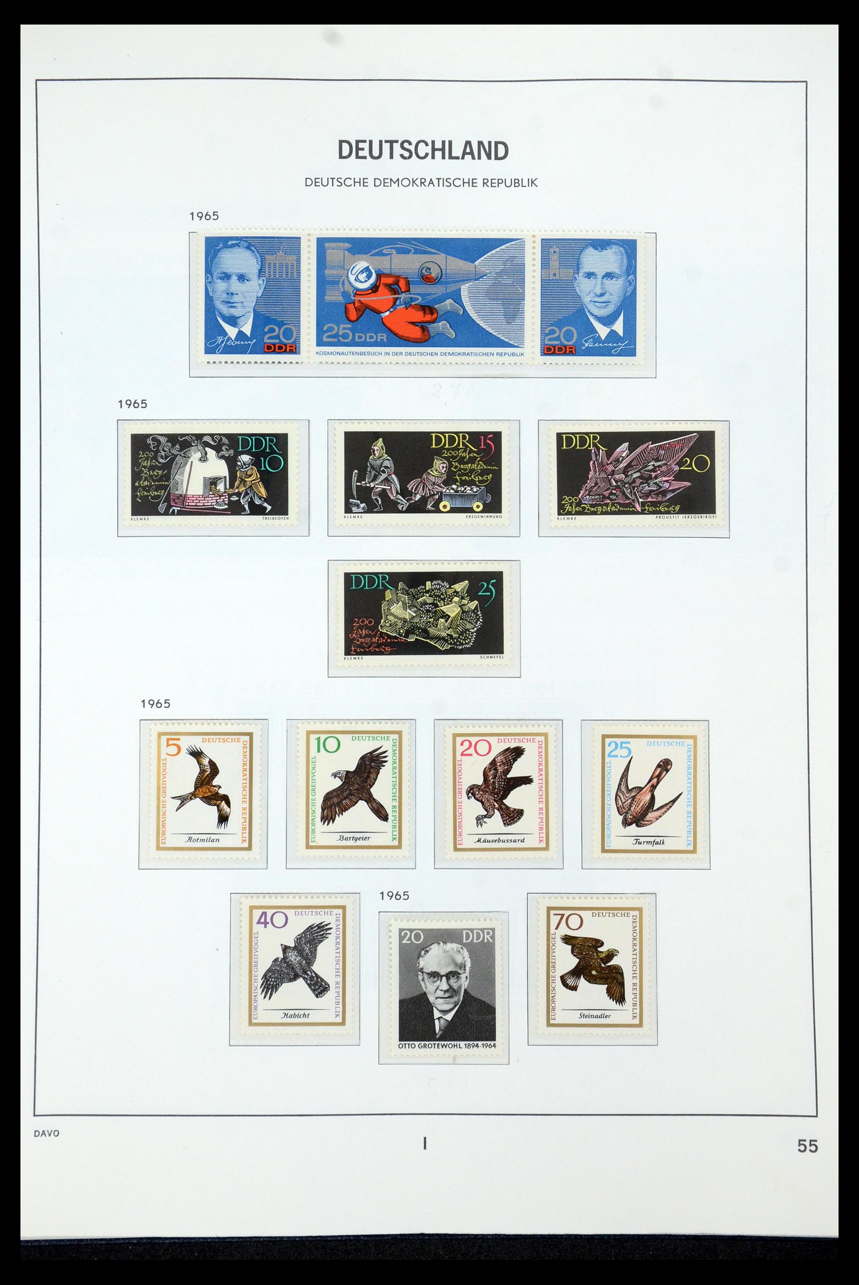 35534 064 - Stamp Collection 35534 GDR 1949-1990.
