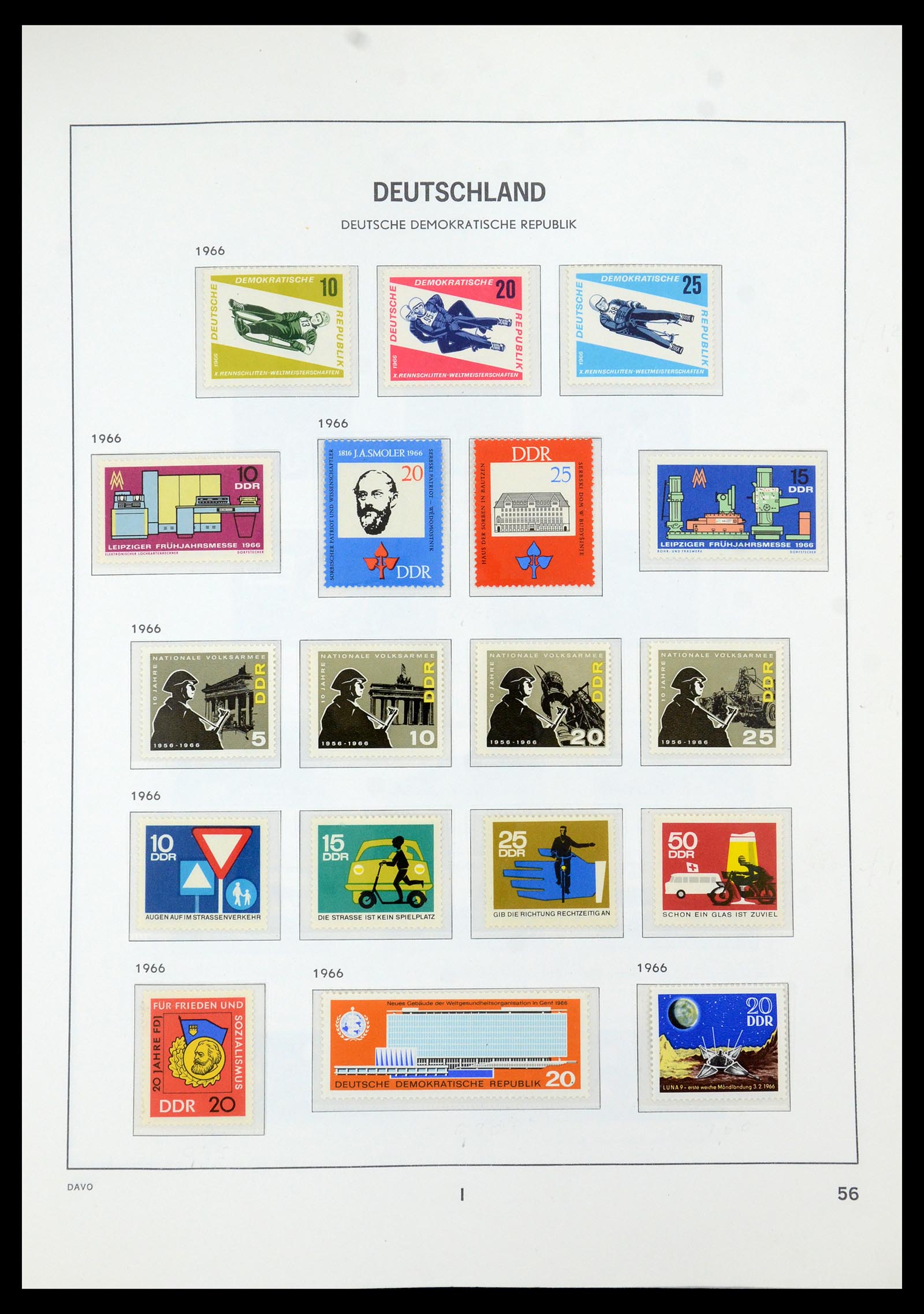 35534 067 - Postzegelverzameling 35534 DDR 1949-1990.