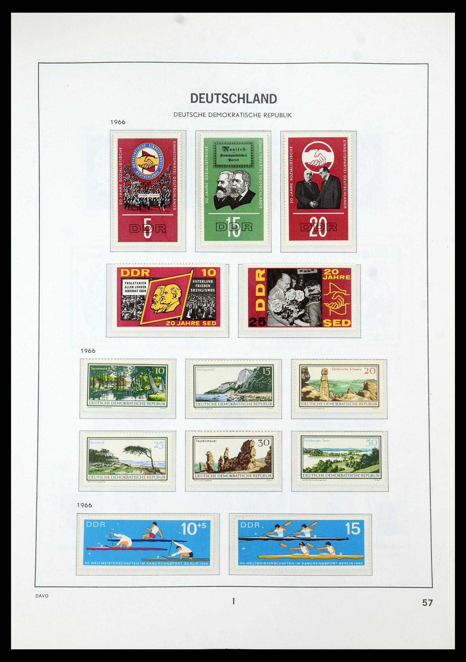 35534 068 - Stamp Collection 35534 GDR 1949-1990.