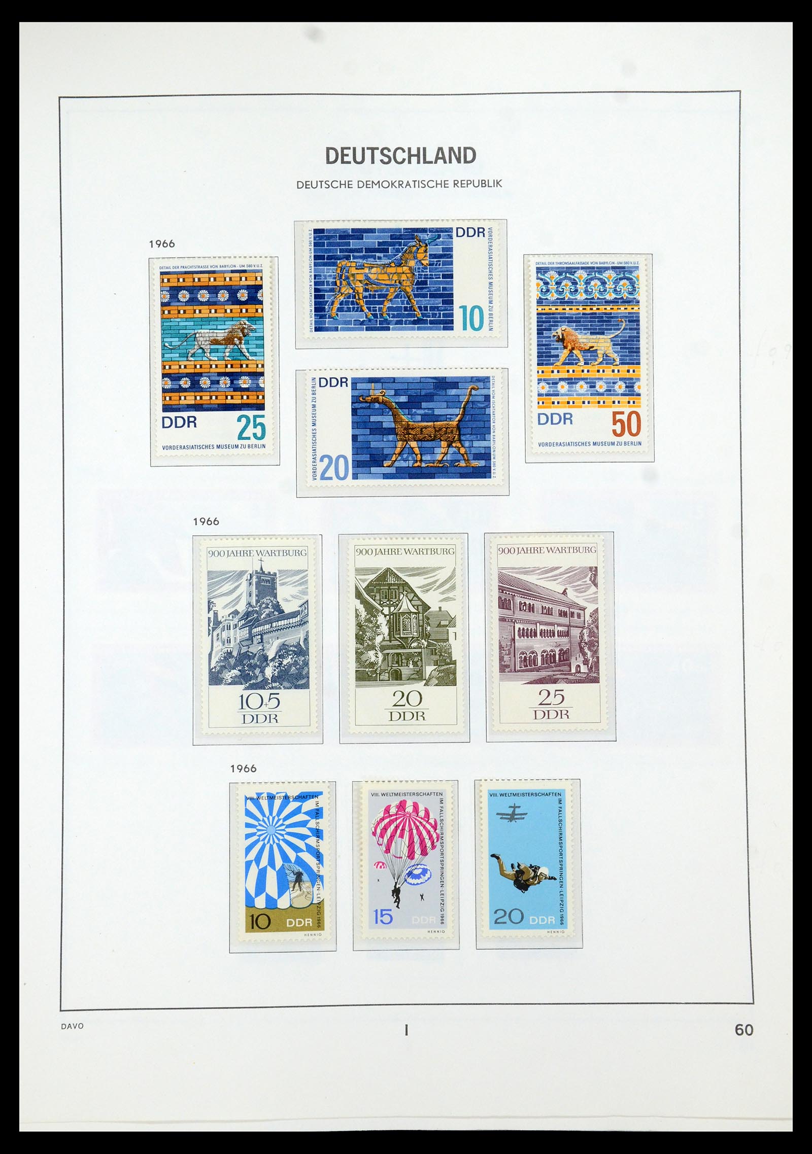 35534 071 - Stamp Collection 35534 GDR 1949-1990.