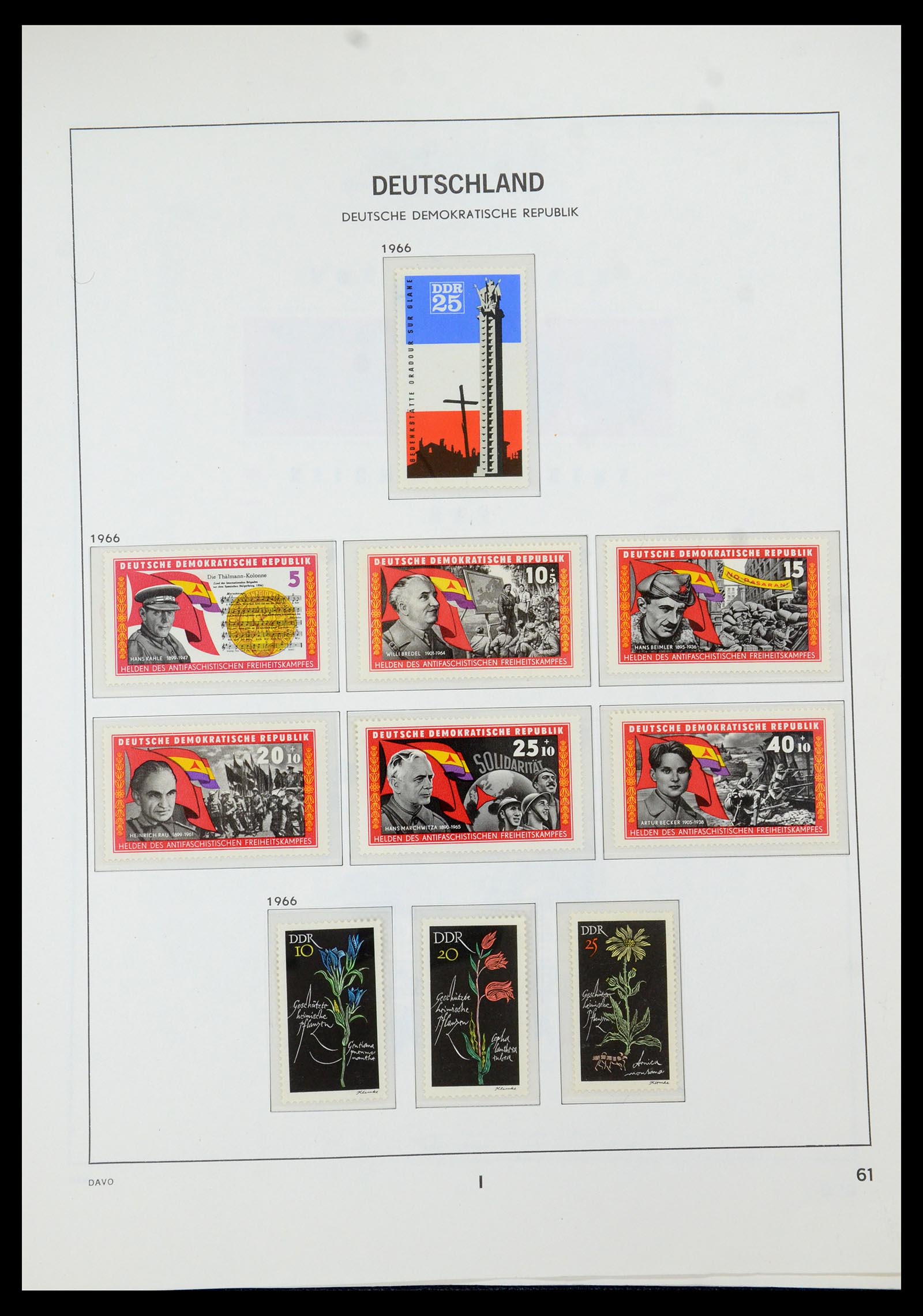 35534 072 - Stamp Collection 35534 GDR 1949-1990.