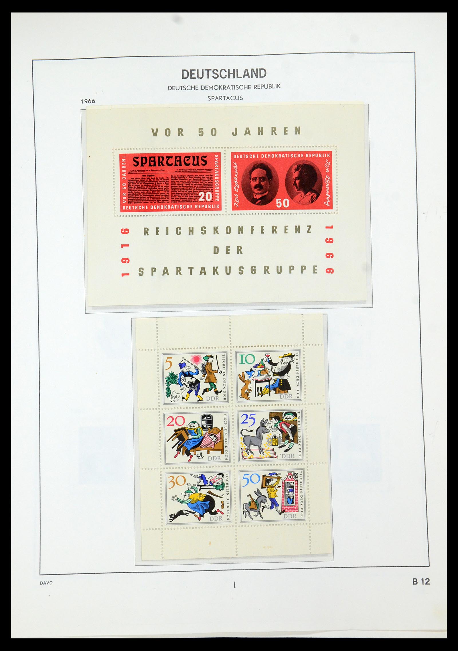 35534 073 - Postzegelverzameling 35534 DDR 1949-1990.