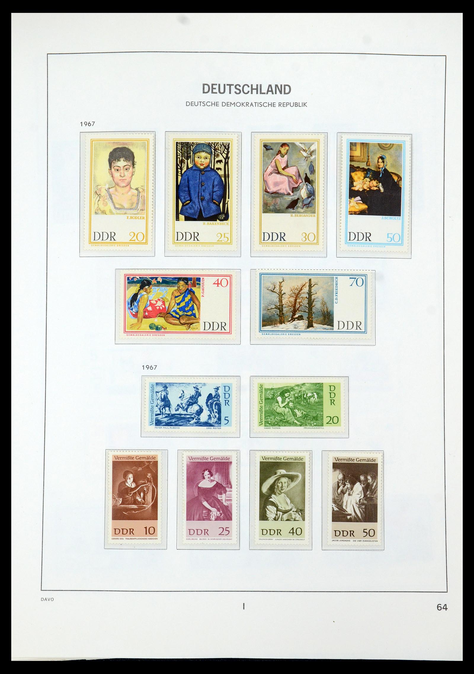 35534 076 - Stamp Collection 35534 GDR 1949-1990.