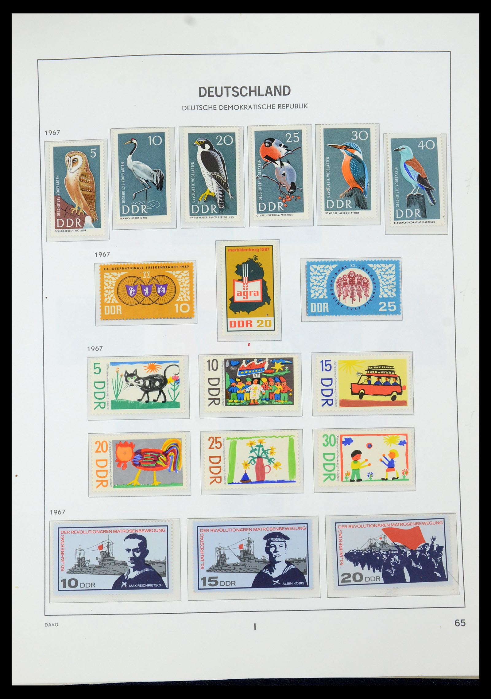 35534 077 - Postzegelverzameling 35534 DDR 1949-1990.