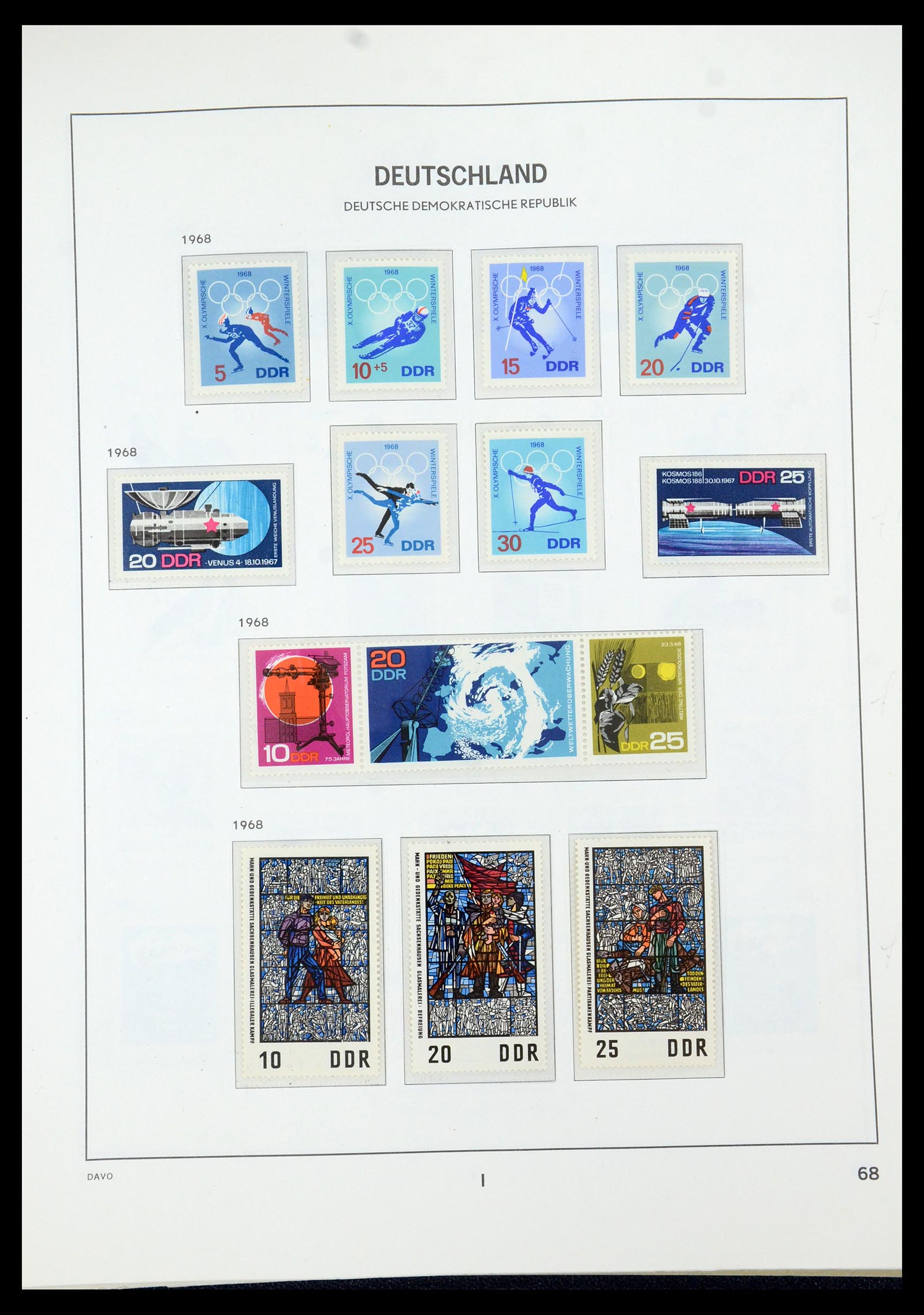 35534 081 - Stamp Collection 35534 GDR 1949-1990.