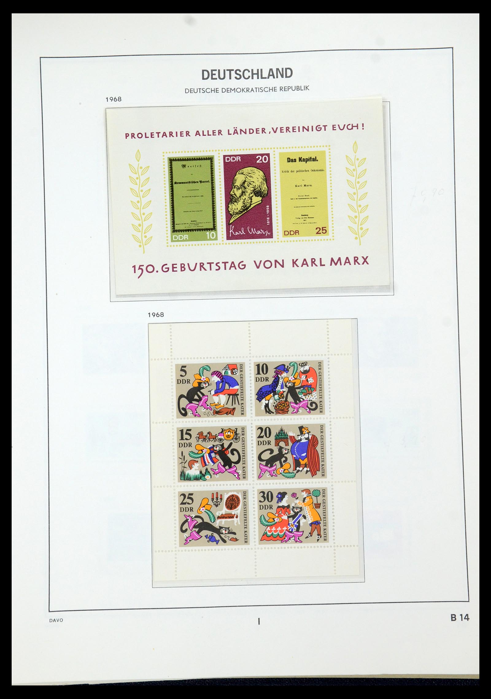 35534 087 - Postzegelverzameling 35534 DDR 1949-1990.