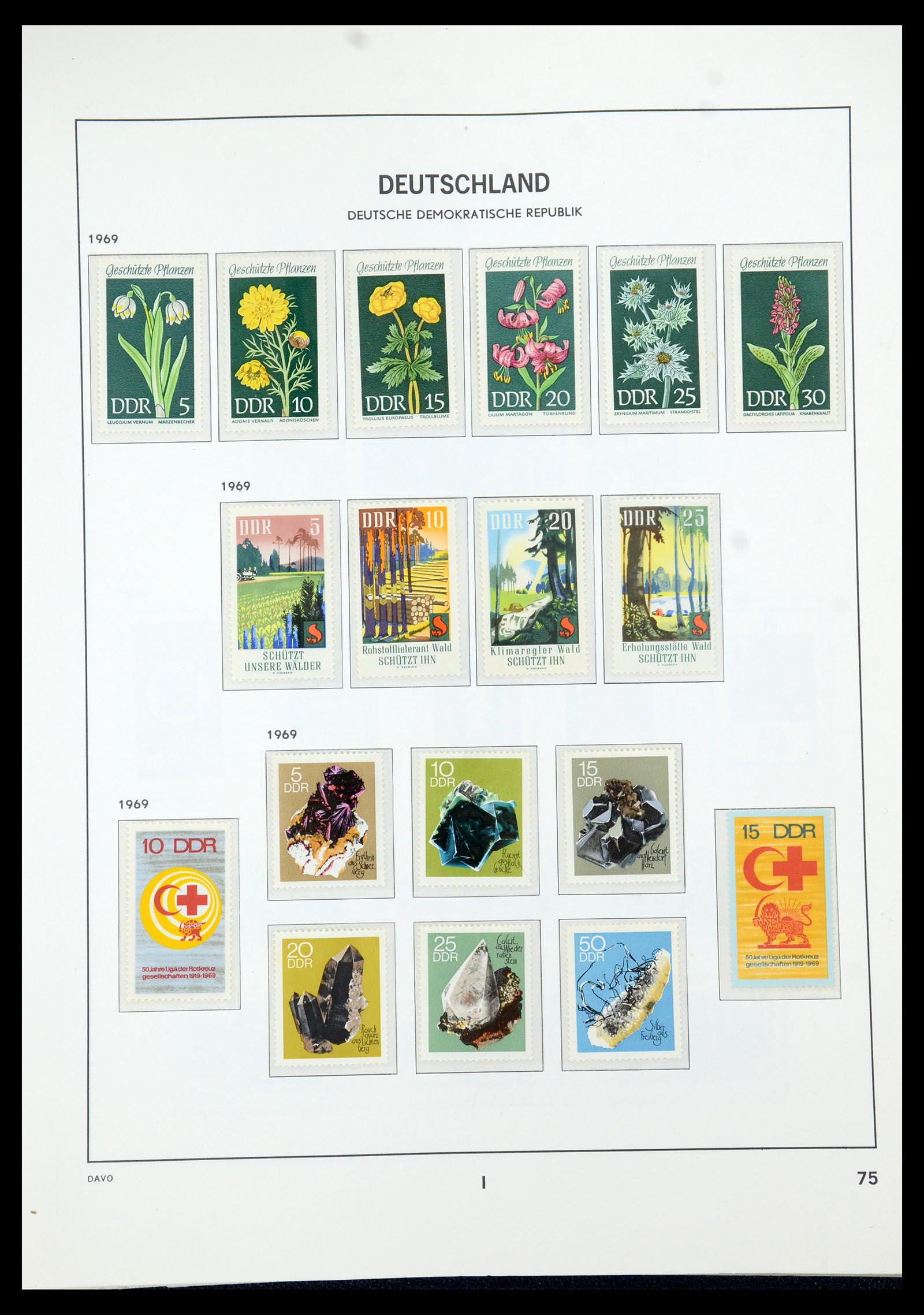 35534 089 - Postzegelverzameling 35534 DDR 1949-1990.