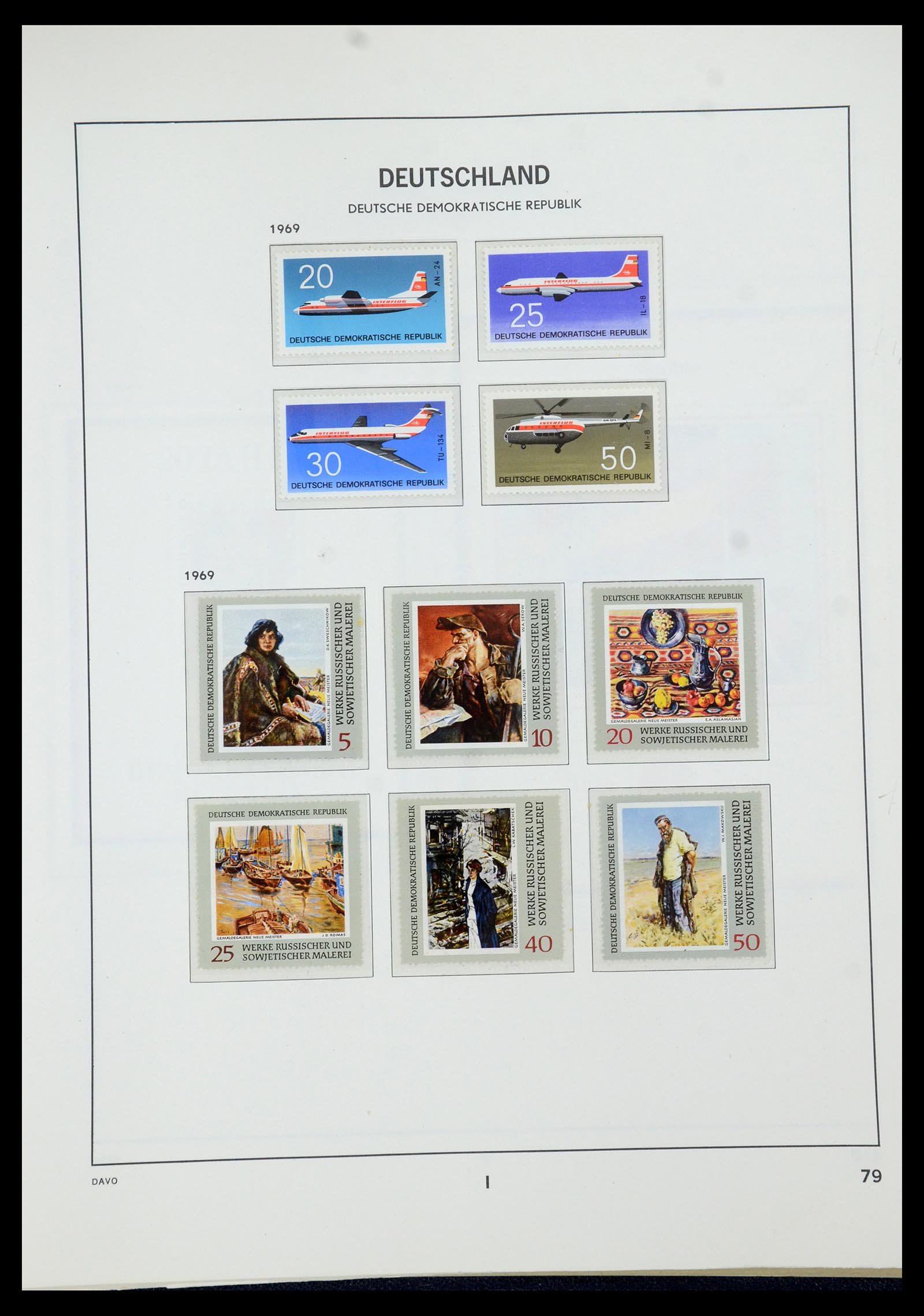 35534 093 - Postzegelverzameling 35534 DDR 1949-1990.