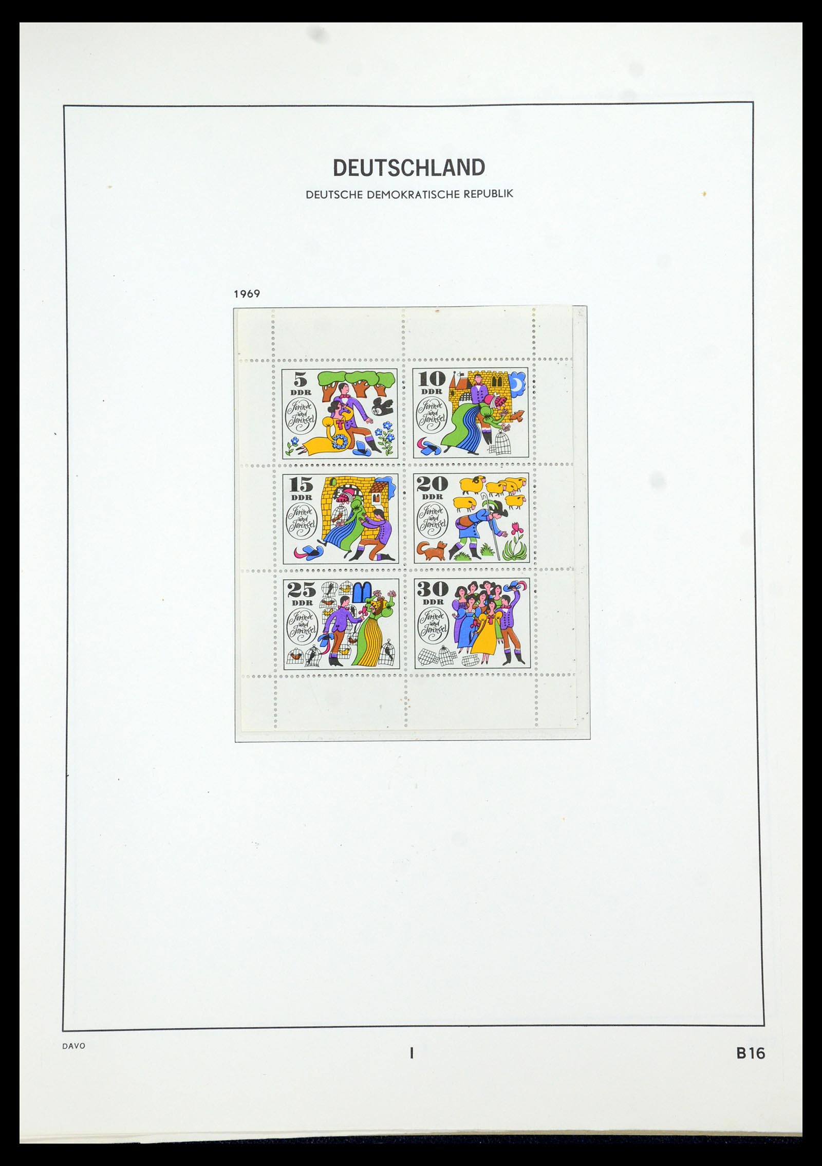 35534 095 - Postzegelverzameling 35534 DDR 1949-1990.